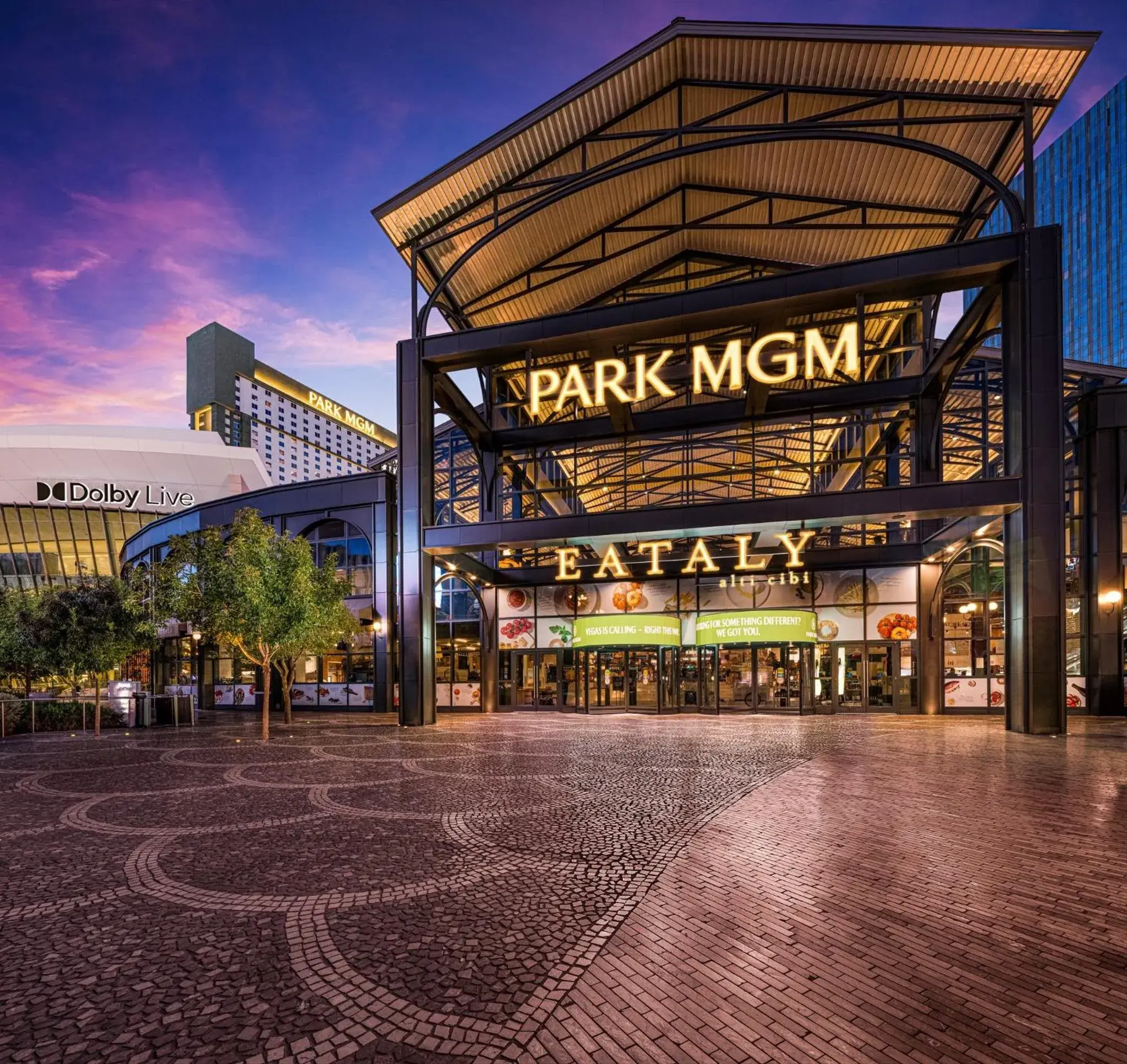Property building in Park MGM Las Vegas Property building in Park MGM Las Vegas