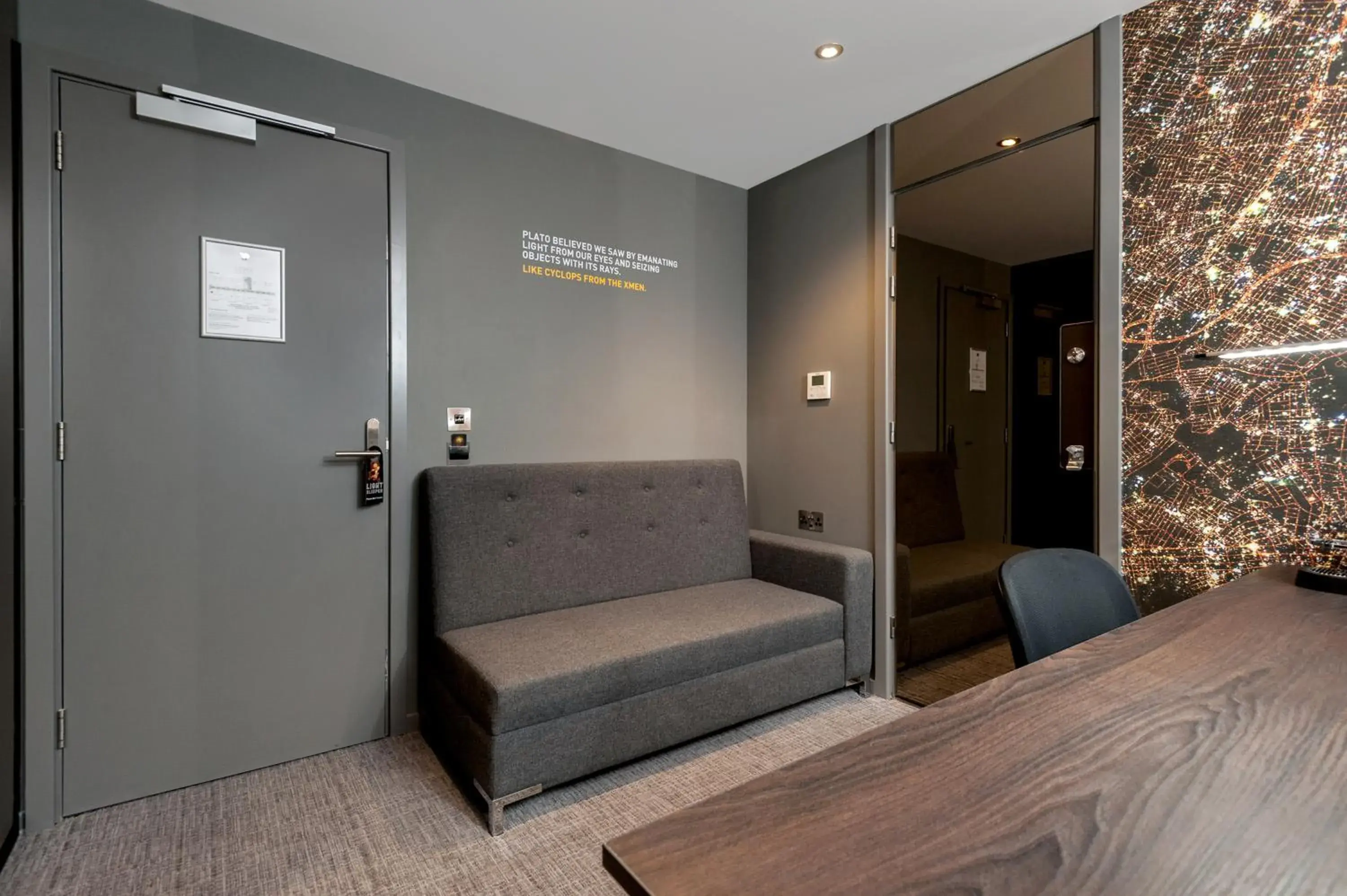 Decorative detail in Heeton Concept Hotel – Luma Hammersmith Decorative detail in Heeton Concept Hotel – Luma Hammersmith