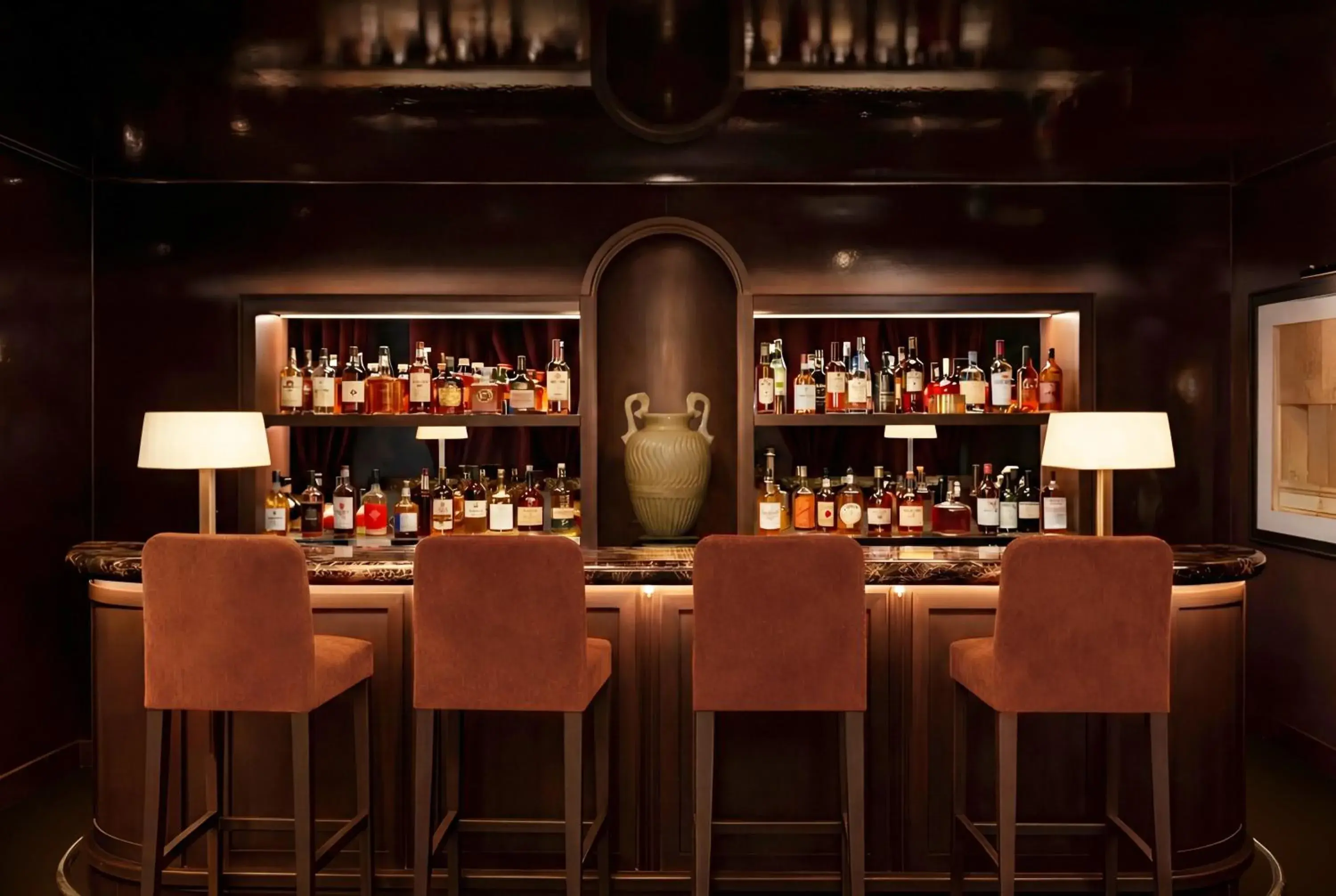 Lounge or bar in Villa Florentine, A Beauvallon Hotel & Spa Lounge or bar in Villa Florentine, A Beauvallon Hotel & Spa