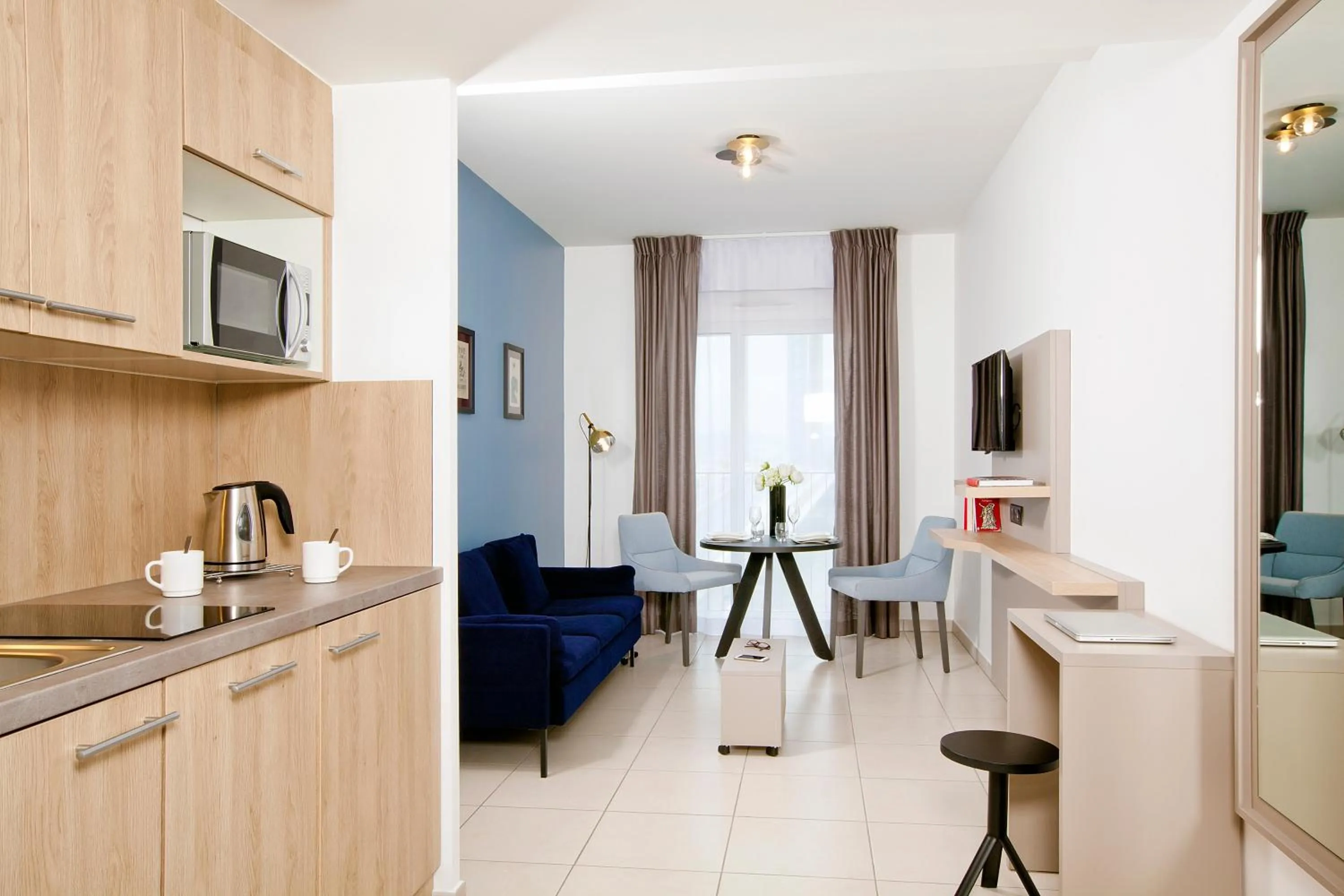 Living room in Residhome Bordeaux
