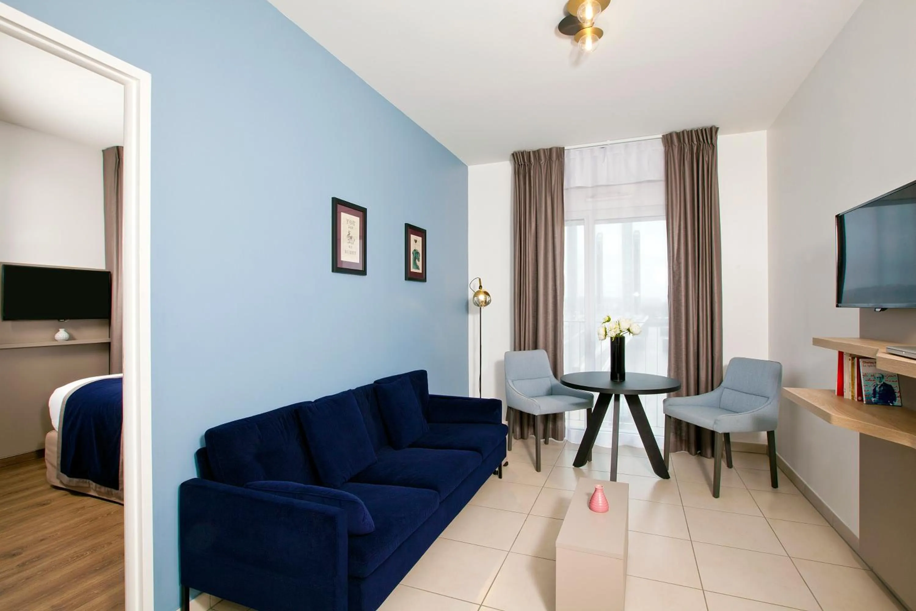Living room in Residhome Bordeaux