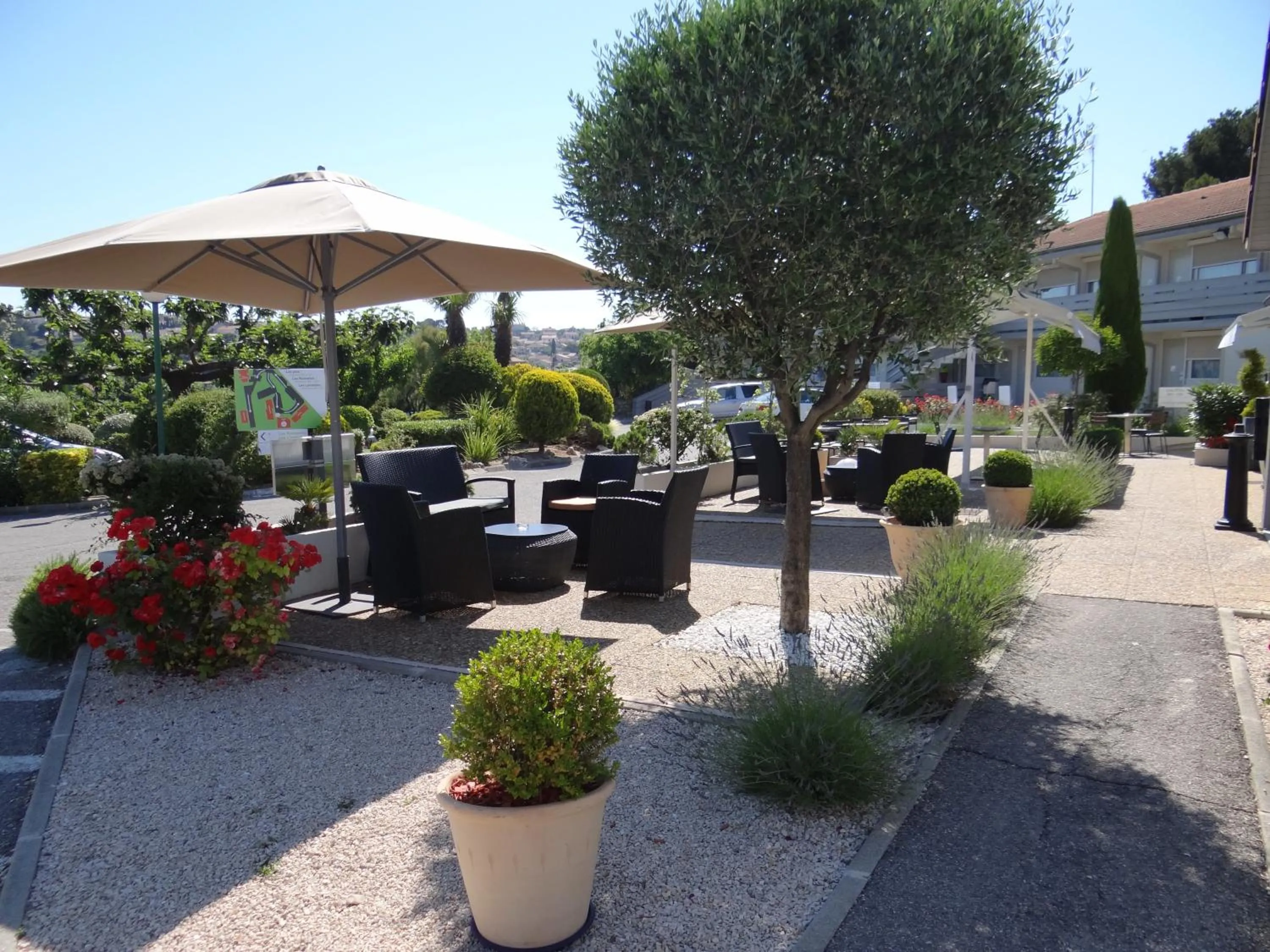 Patio in Campanile NATURE - Marseille Saint-Antoine