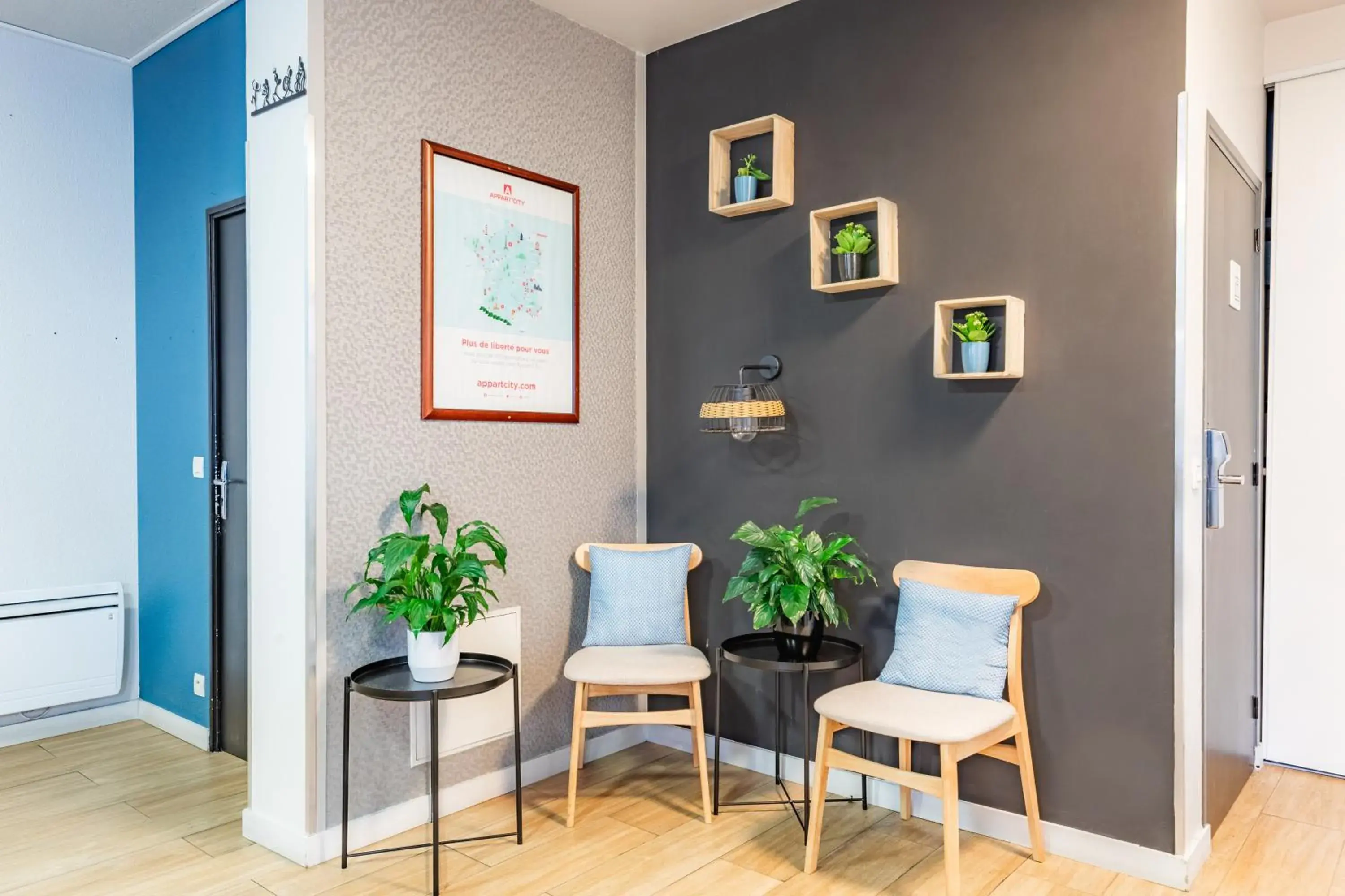 Lobby or reception in Appart'City Classic Paris La Villette Lobby or reception in Appart'City Classic Paris La Villette