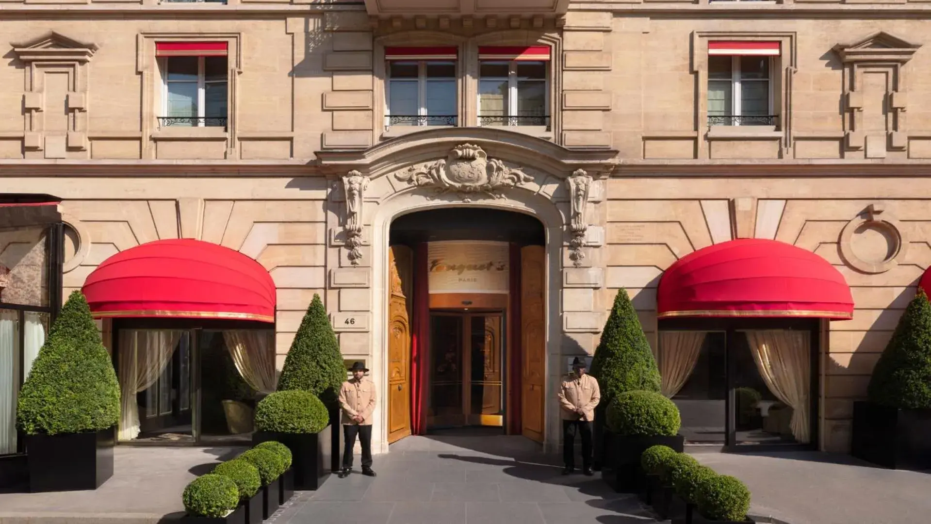 Property building in Hôtel Fouquet's Paris Property building in Hôtel Fouquet's Paris