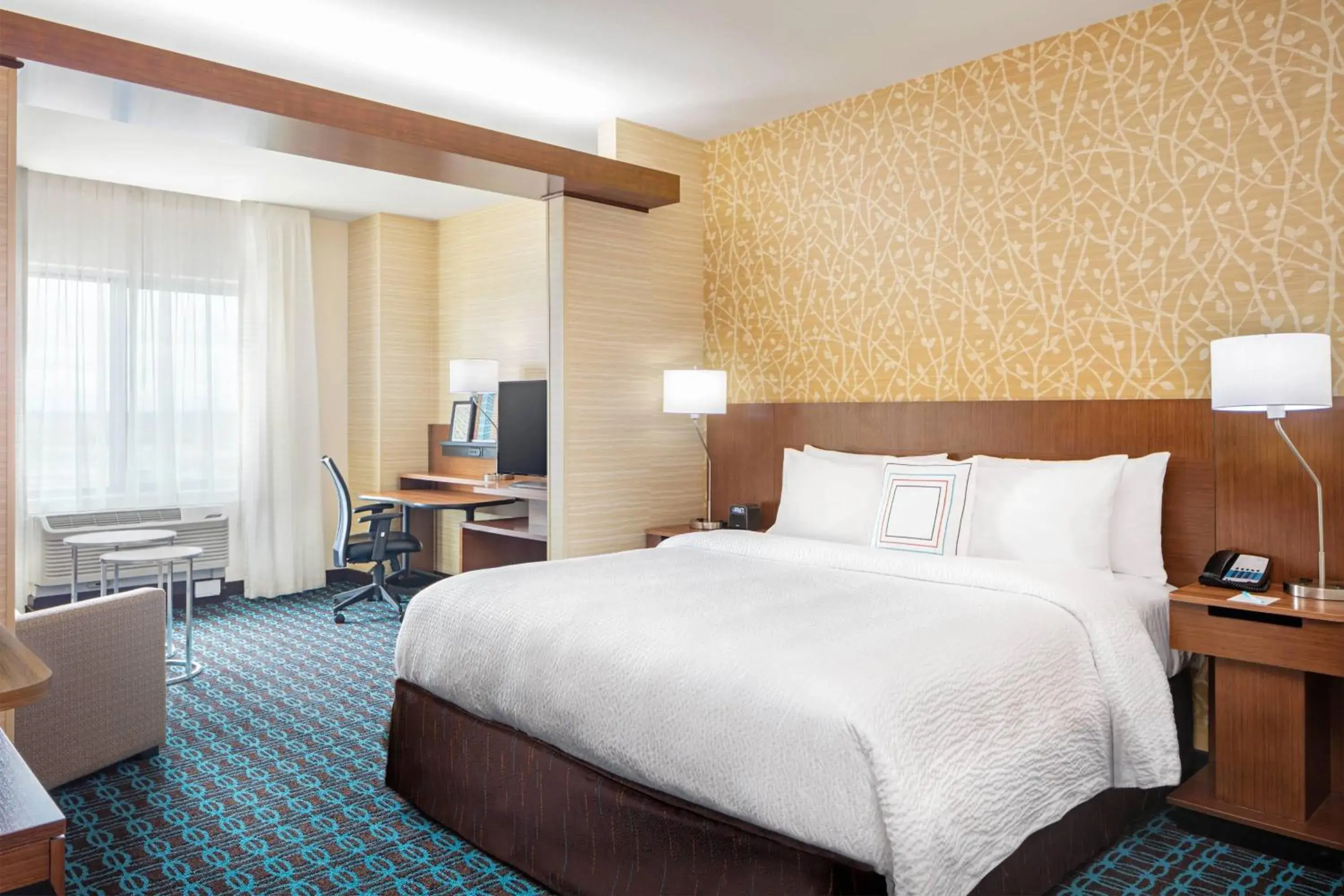 Photo of the whole room, Bed in Fairfield Inn & Suites by Marriott North Bergen Photo of the whole room, Bed in Fairfield Inn & Suites by Marriott North Bergen