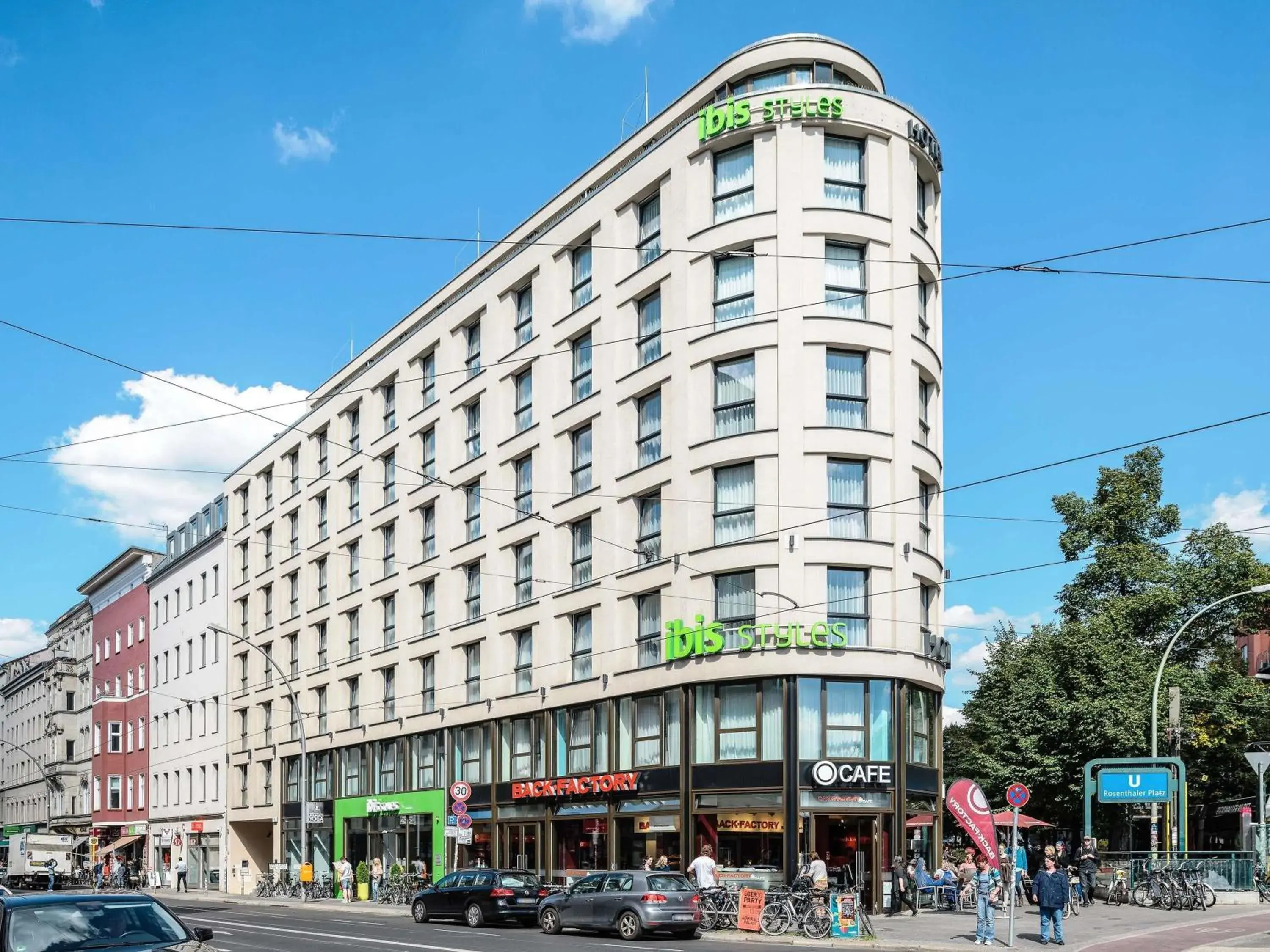 Property building in ibis Styles Hotel Berlin Mitte Property building in ibis Styles Hotel Berlin Mitte