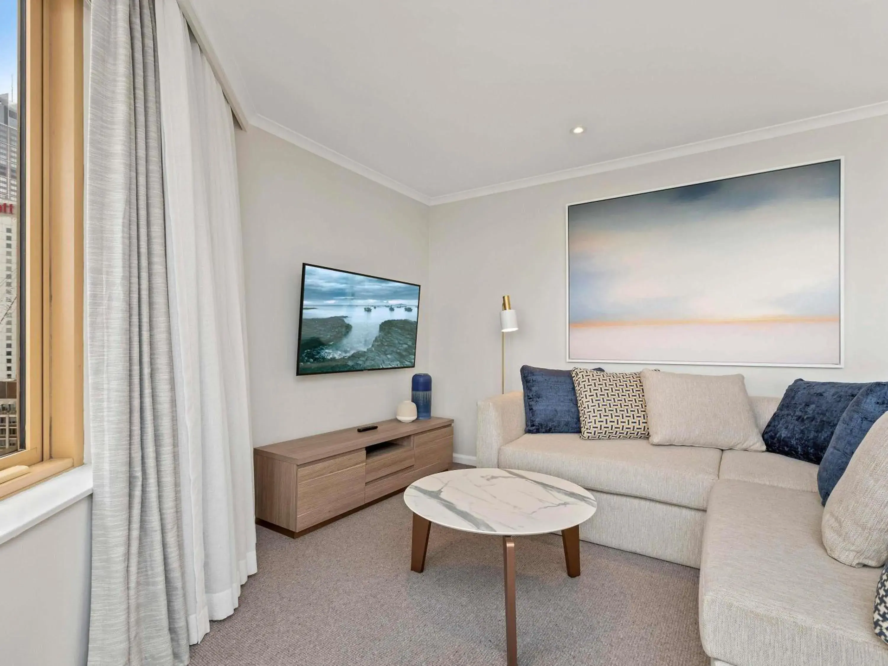 Bedroom in The Sebel Quay West Suites Sydney Bedroom in The Sebel Quay West Suites Sydney
