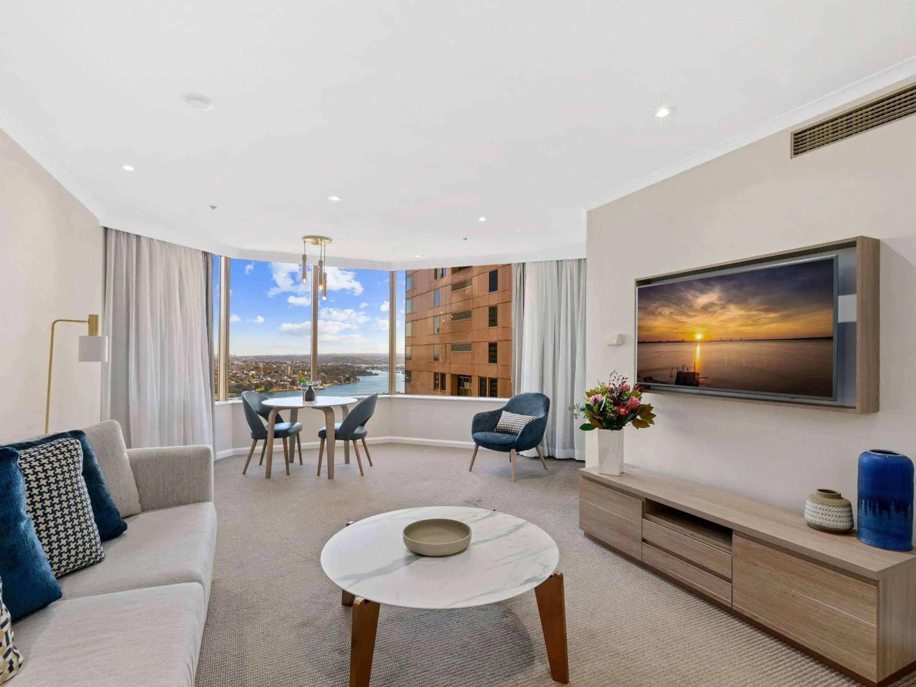Bedroom in The Sebel Quay West Suites Sydney Bedroom in The Sebel Quay West Suites Sydney