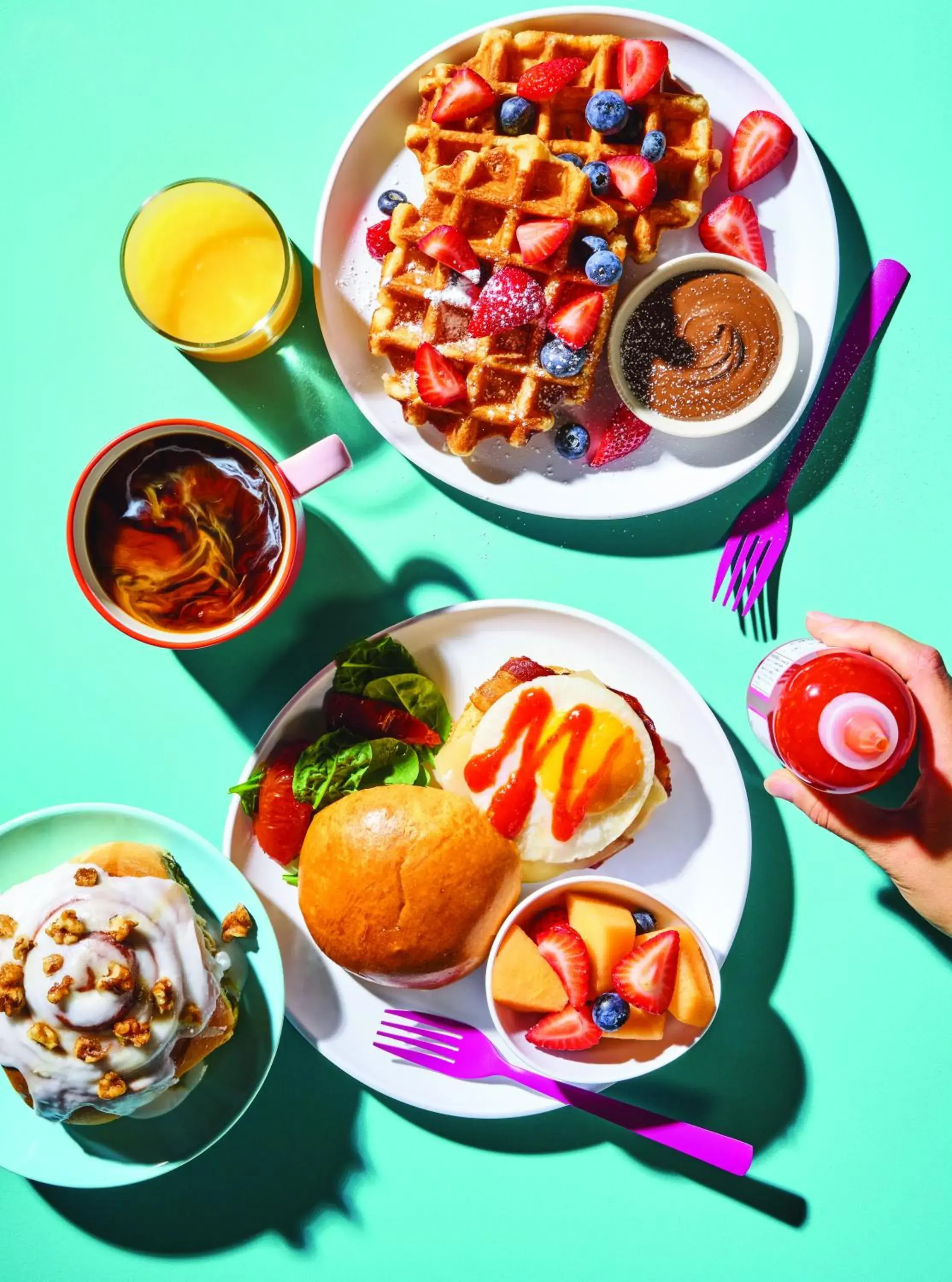 Breakfast in Aloft Harlem Breakfast in Aloft Harlem