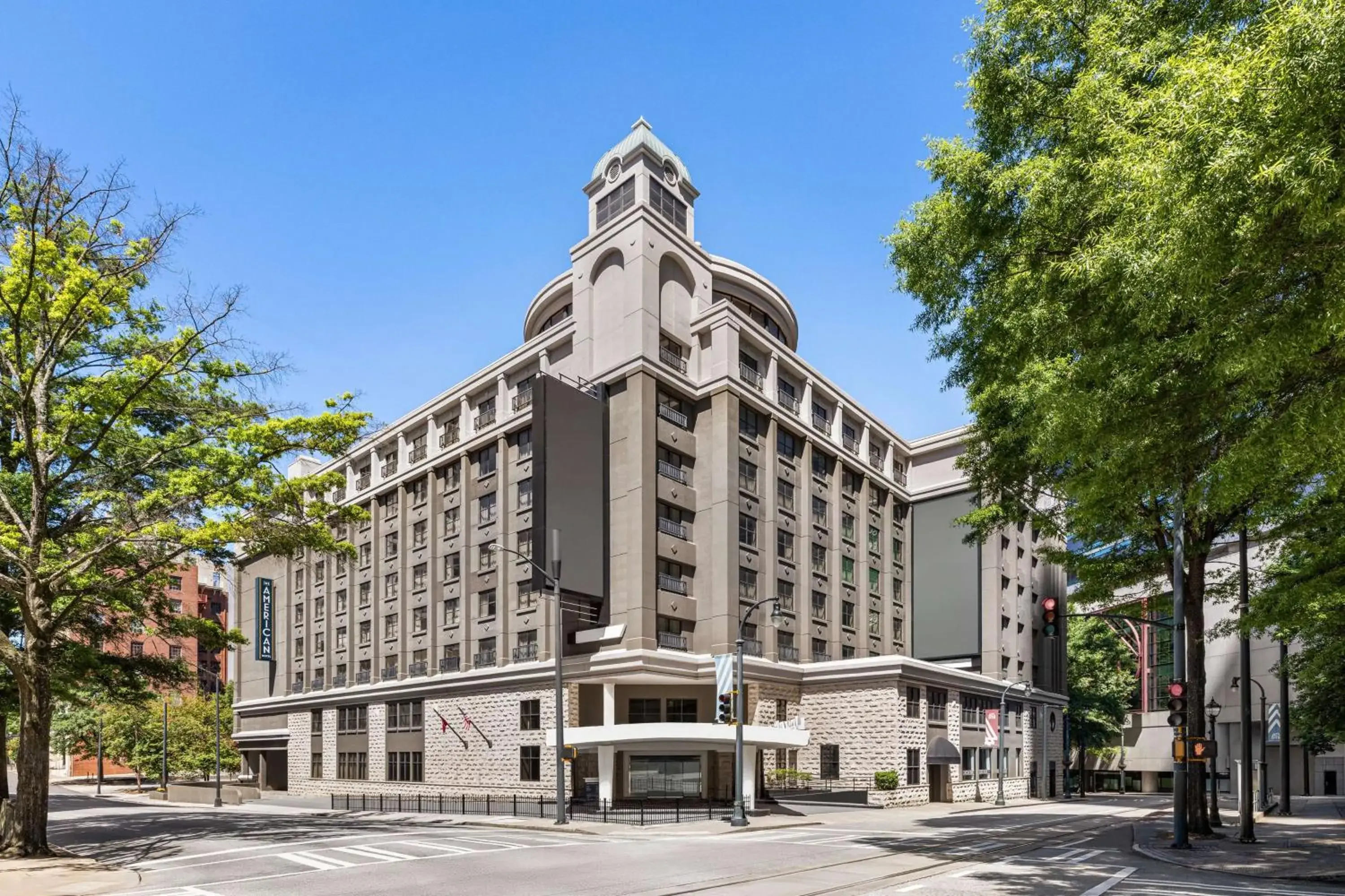 Property building in The American Hotel Atlanta Downtown-a Doubletree by Hilton Property building in The American Hotel Atlanta Downtown-a Doubletree by Hilton