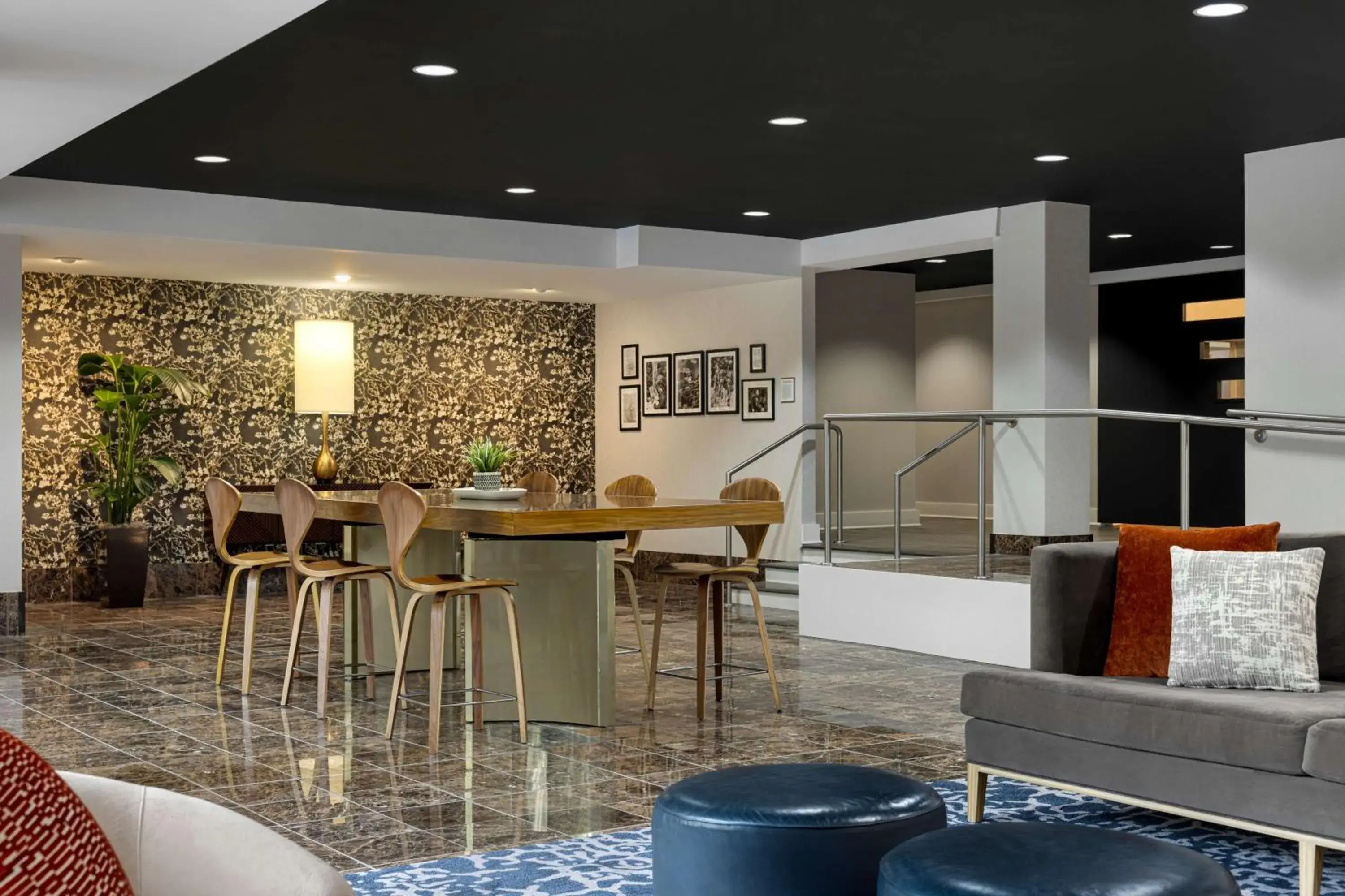 Lobby or reception in The American Hotel Atlanta Downtown-a Doubletree by Hilton Lobby or reception in The American Hotel Atlanta Downtown-a Doubletree by Hilton