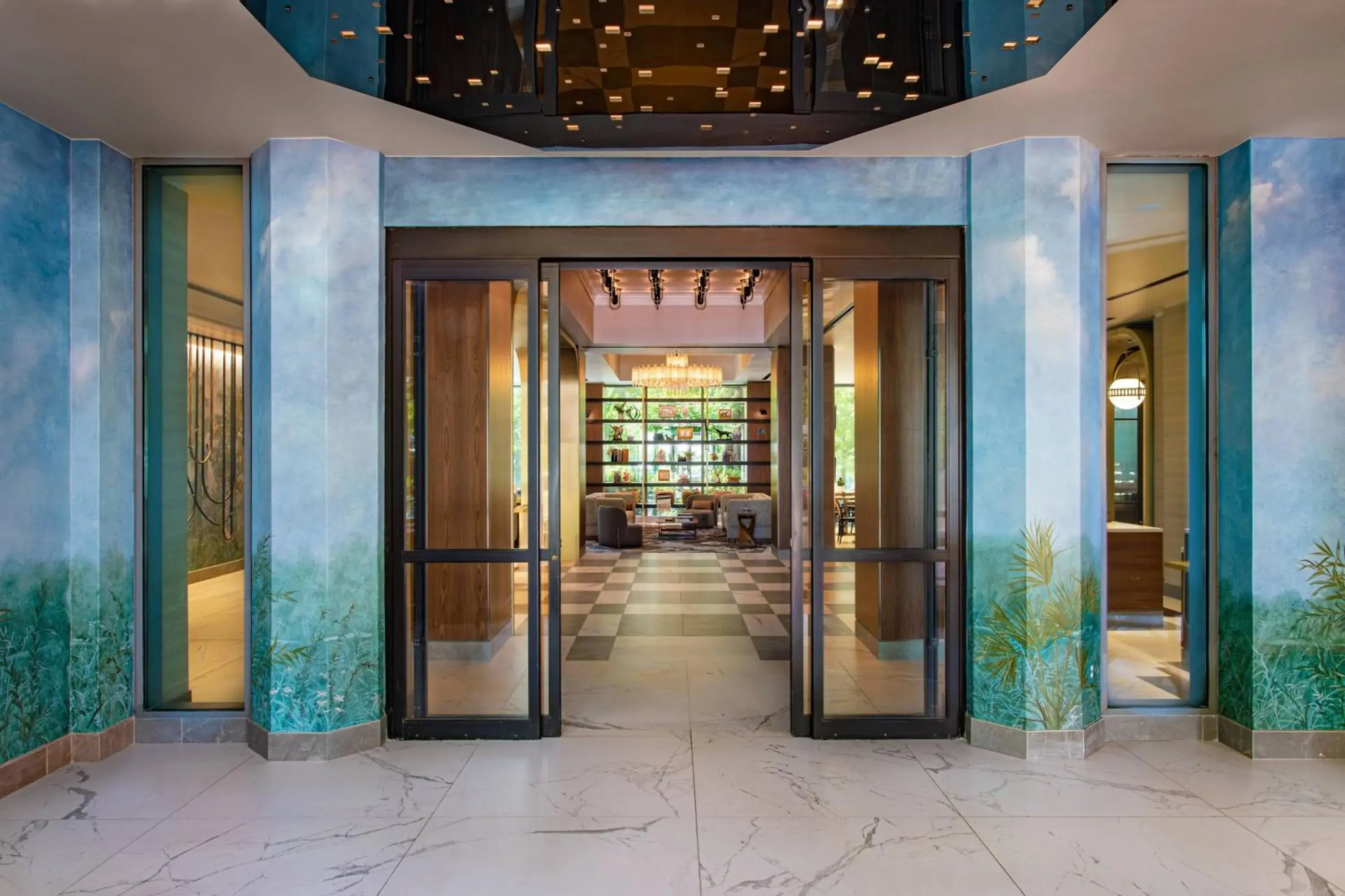 Lobby or reception in JW Marriott Atlanta Buckhead Lobby or reception in JW Marriott Atlanta Buckhead