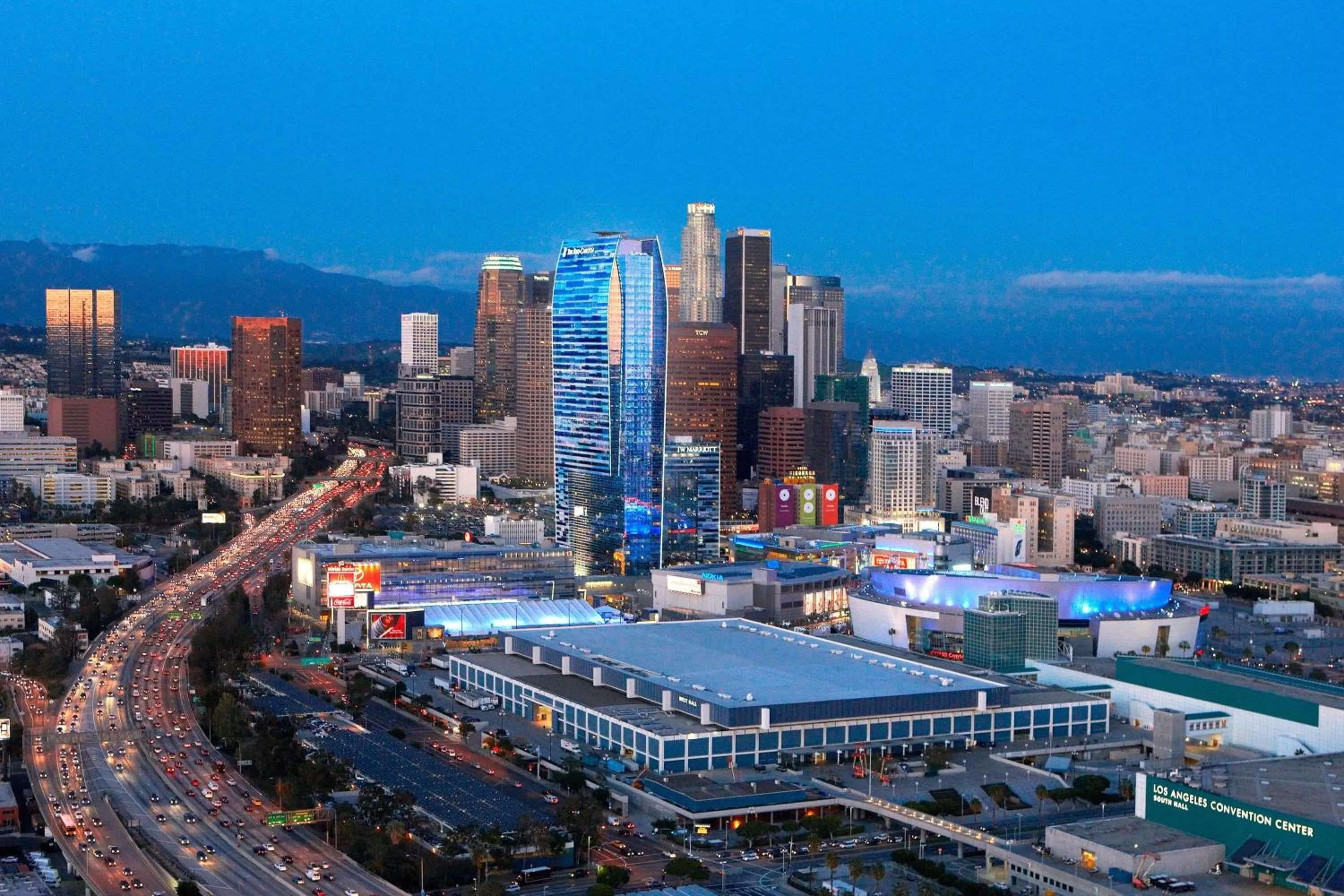 Property building in JW Marriott Los Angeles L.A. LIVE