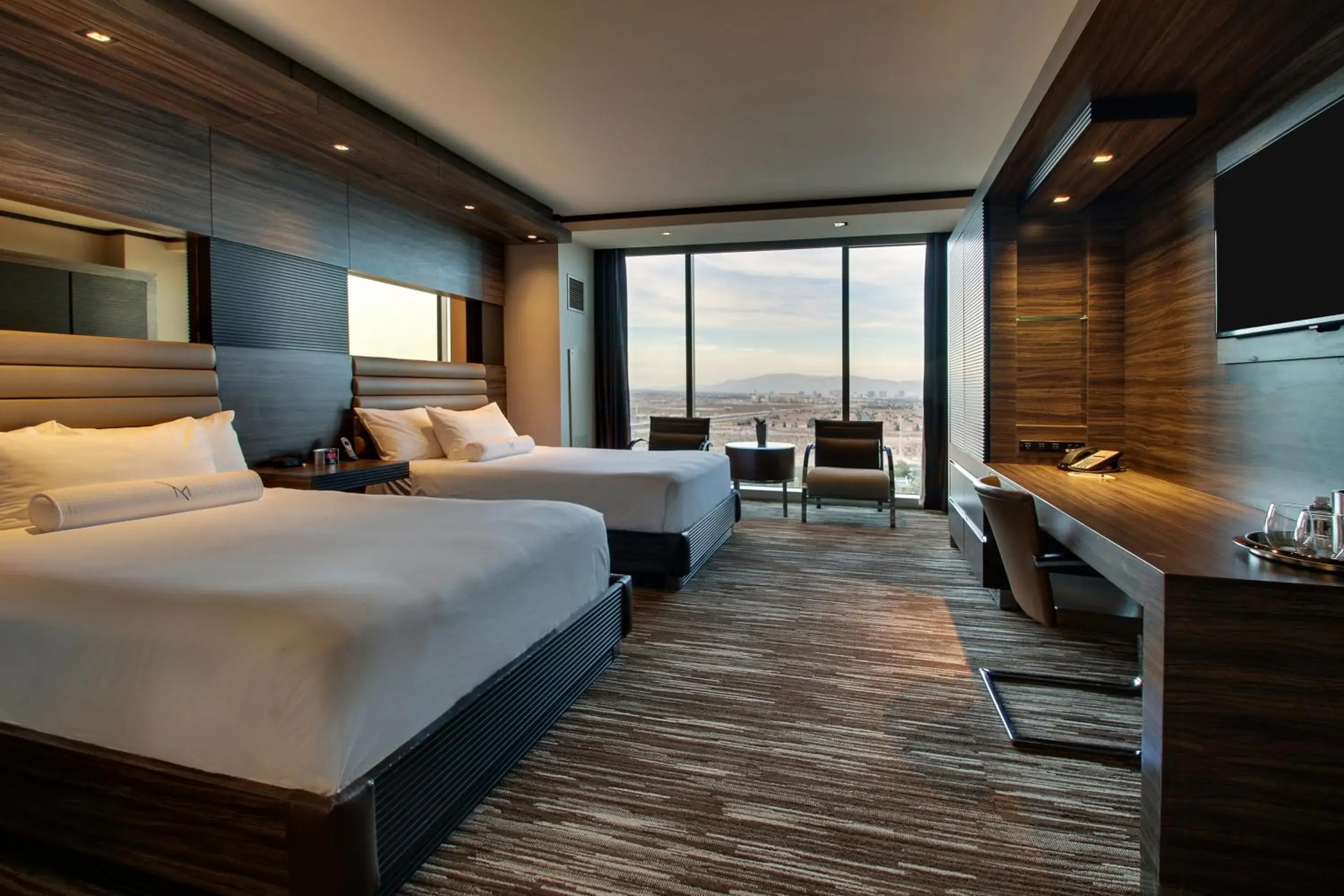 Bed in M Resort Spa & Casino Bed in M Resort Spa & Casino