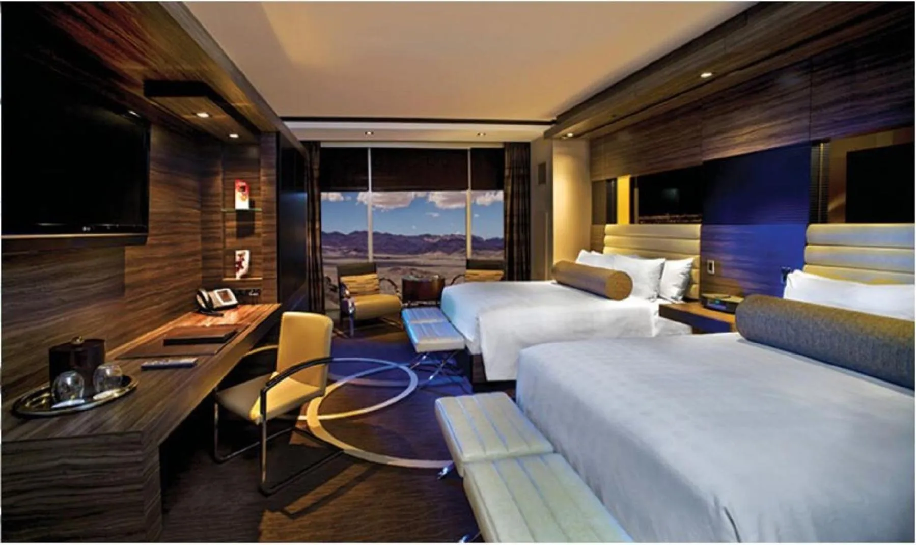 Bed in M Resort Spa & Casino