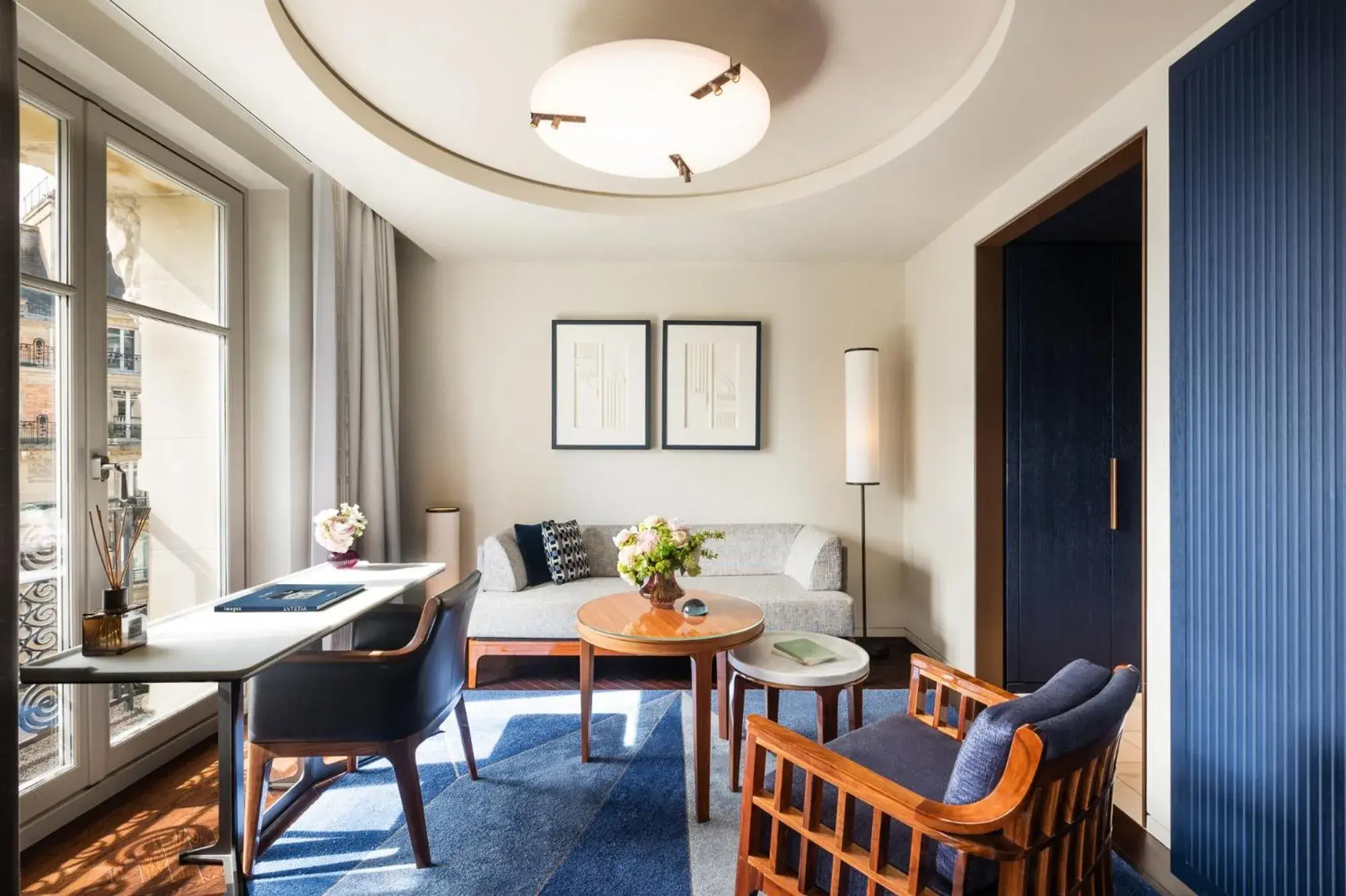 Living room in Mandarin Oriental Lutetia, Paris Living room in Mandarin Oriental Lutetia, Paris