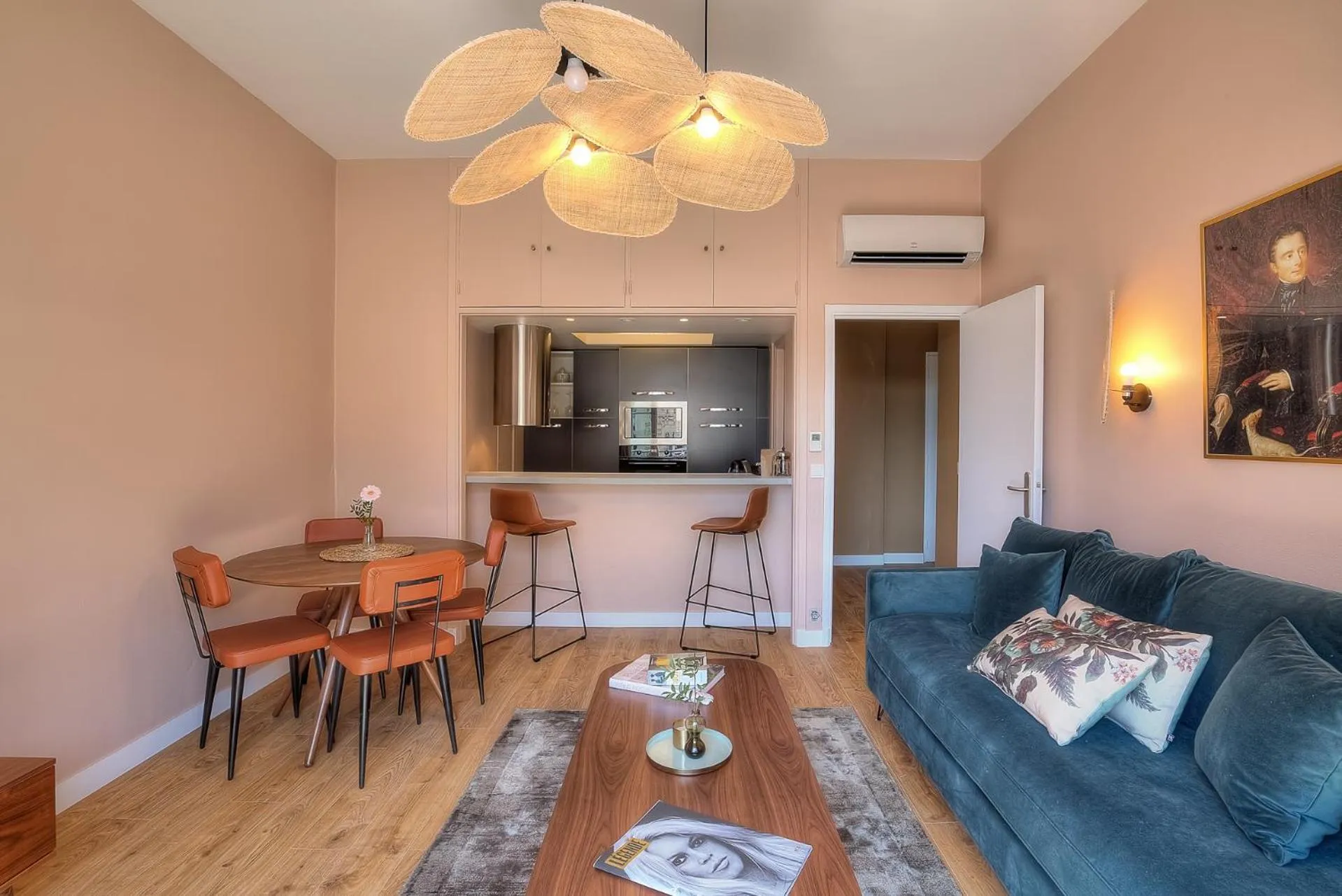 Living room in Maison Lamartine - Nice