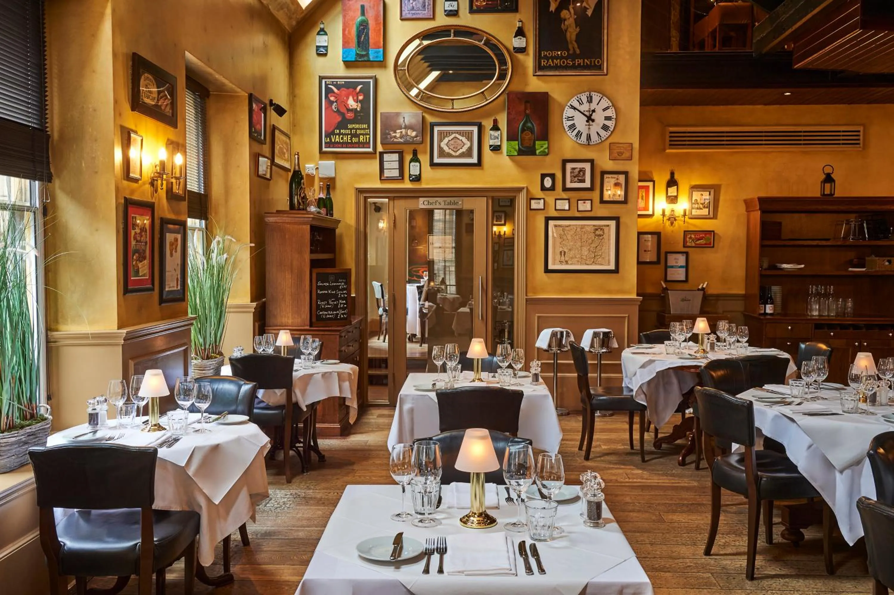 Restaurant/places to eat in Hotel Du Vin Edinburgh