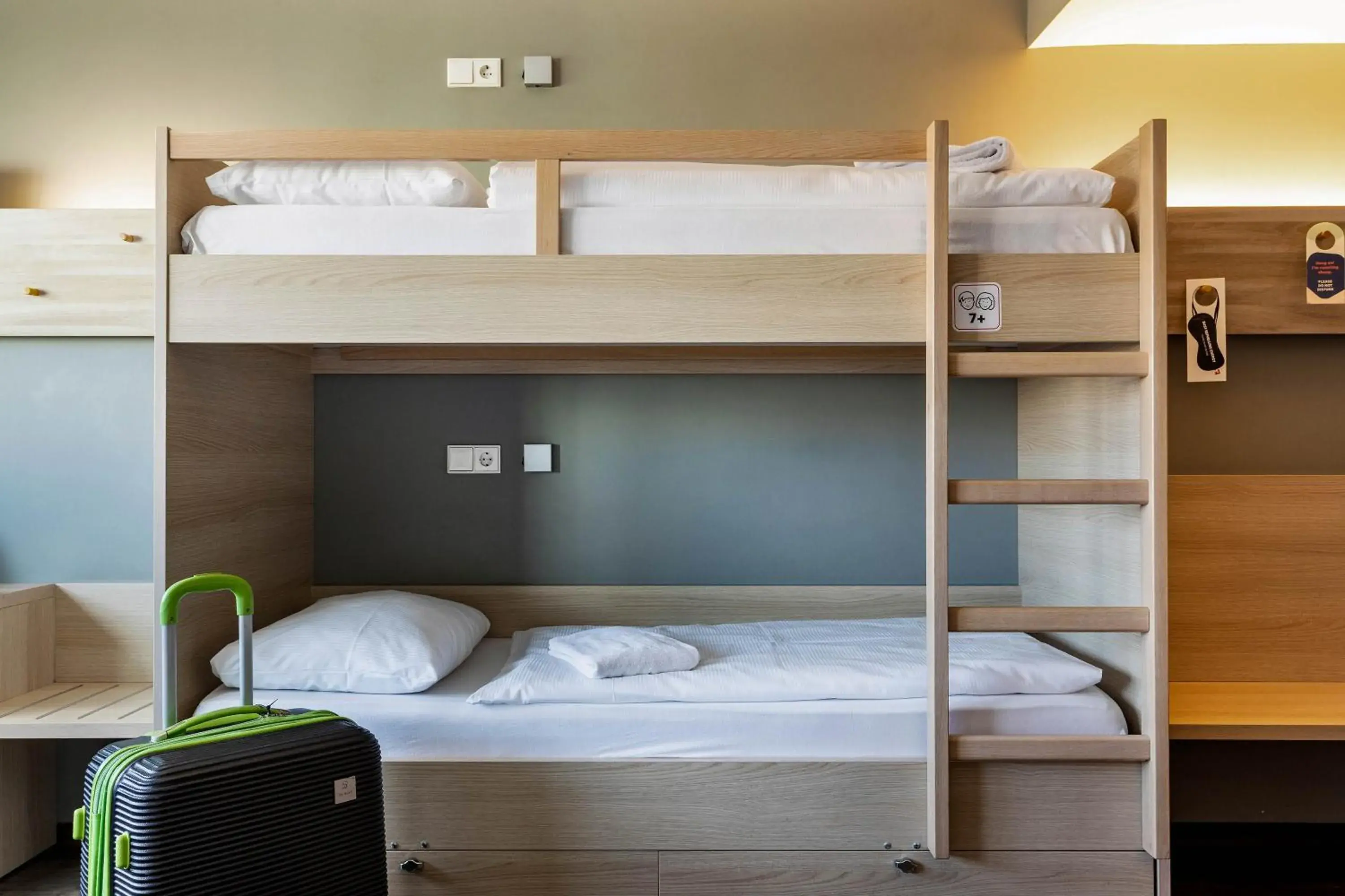 bunk bed, Bed in MEININGER Hotel Berlin Airport bunk bed, Bed in MEININGER Hotel Berlin Airport