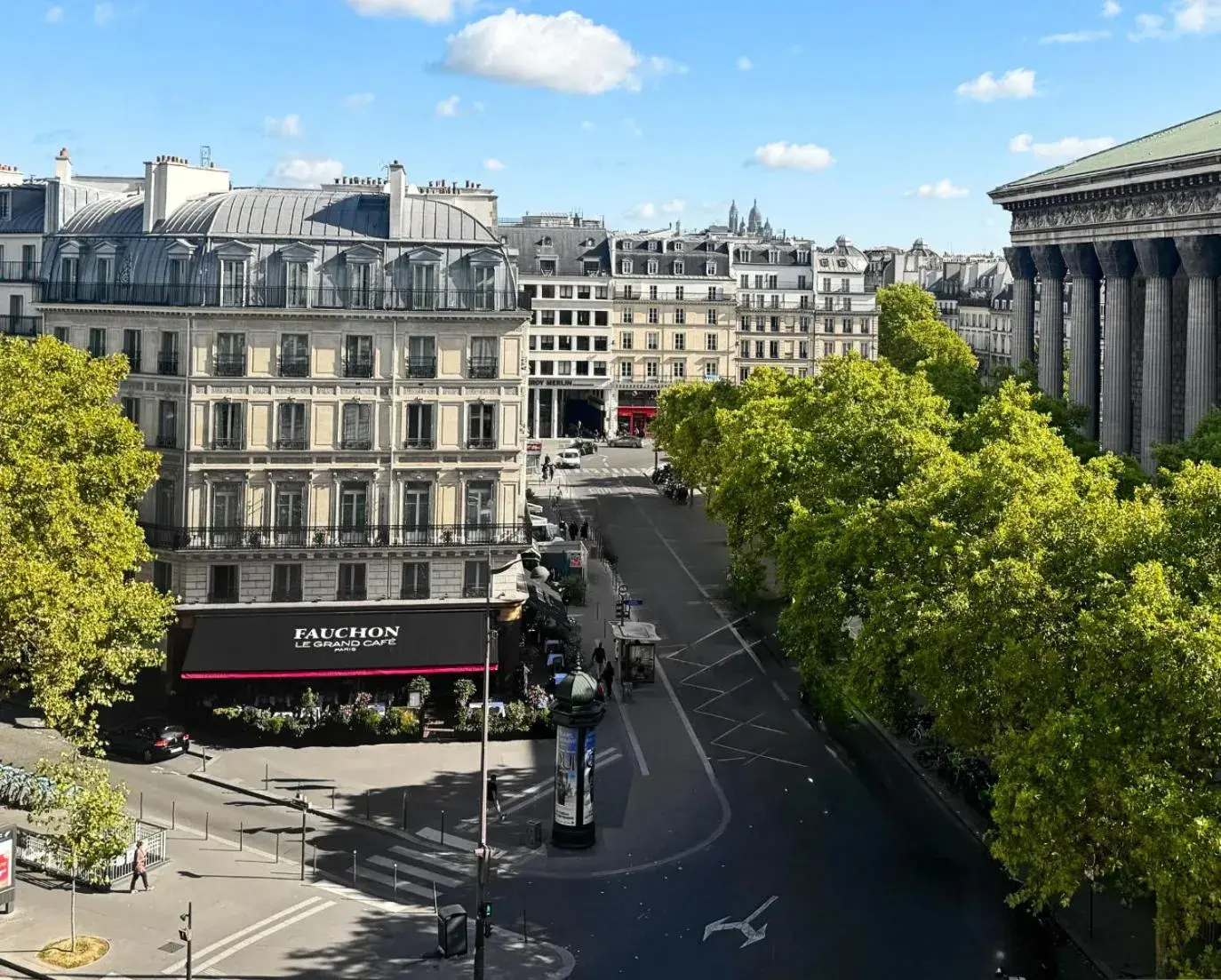 Property building in Fauchon l'Hôtel Paris Property building in Fauchon l'Hôtel Paris