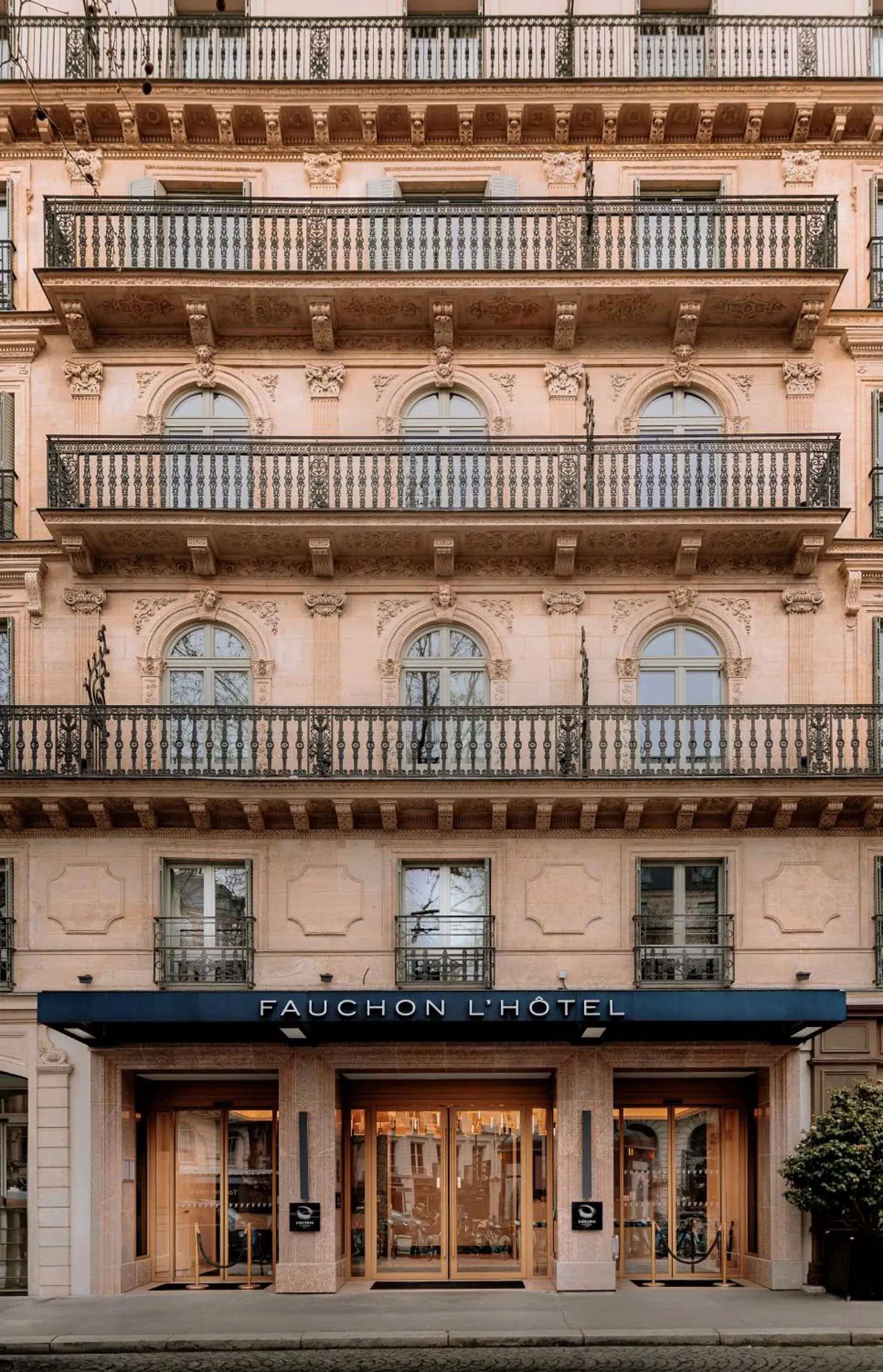 Property building in Fauchon l'Hôtel Paris Property building in Fauchon l'Hôtel Paris
