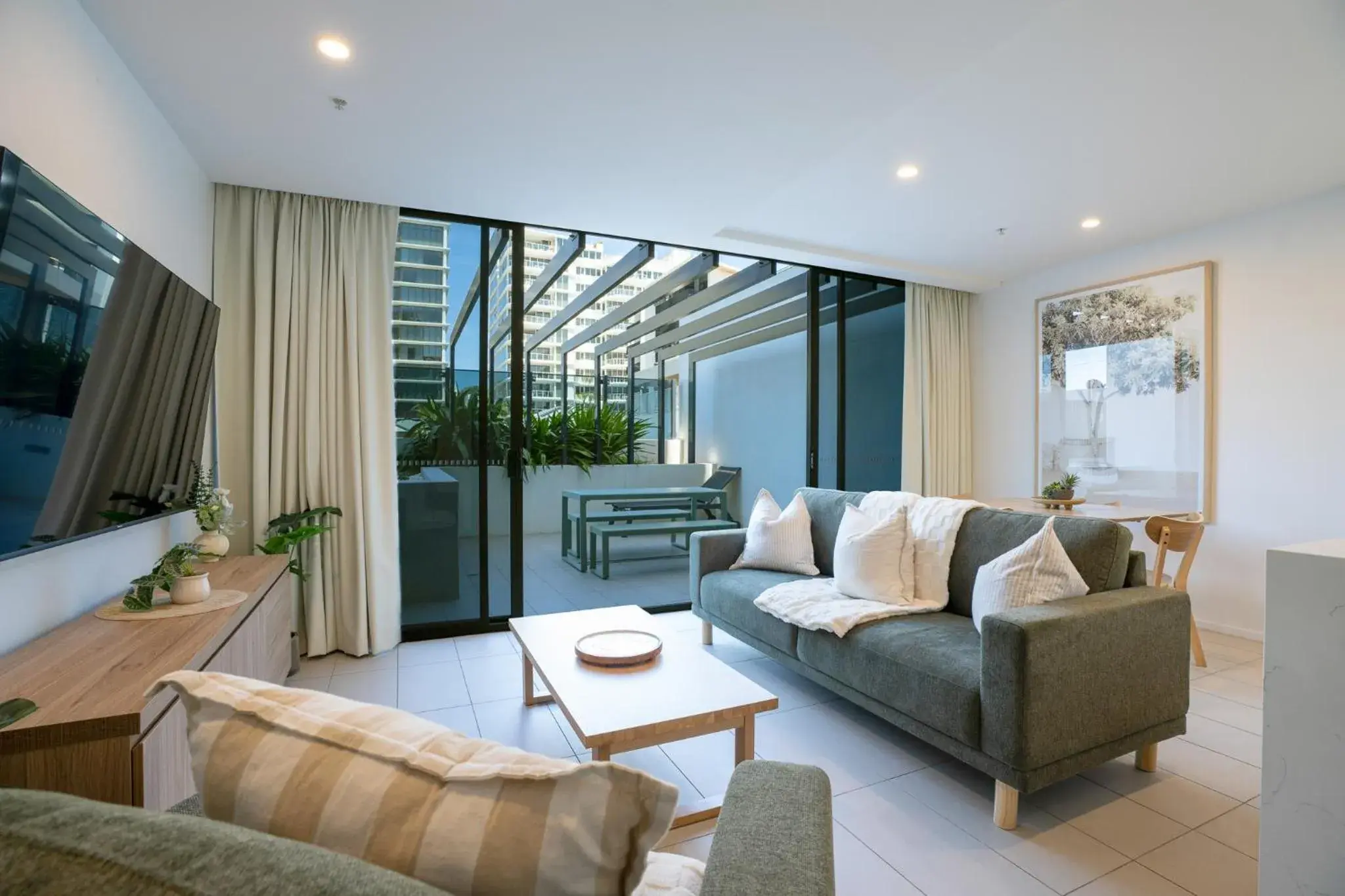 Balcony/Terrace in Iconic Kirra Beach Resort Balcony/Terrace in Iconic Kirra Beach Resort
