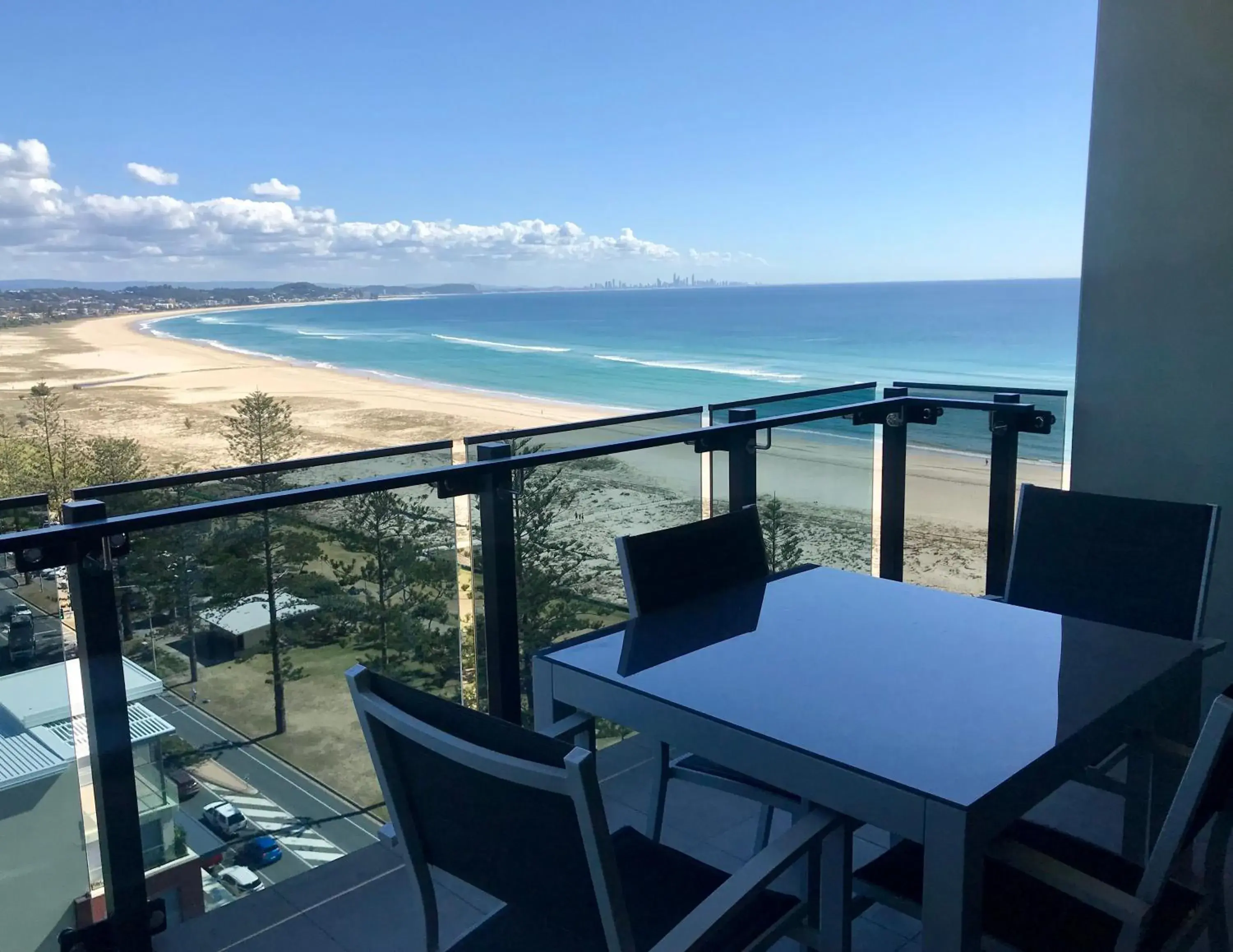 Balcony/Terrace in Iconic Kirra Beach Resort Balcony/Terrace in Iconic Kirra Beach Resort