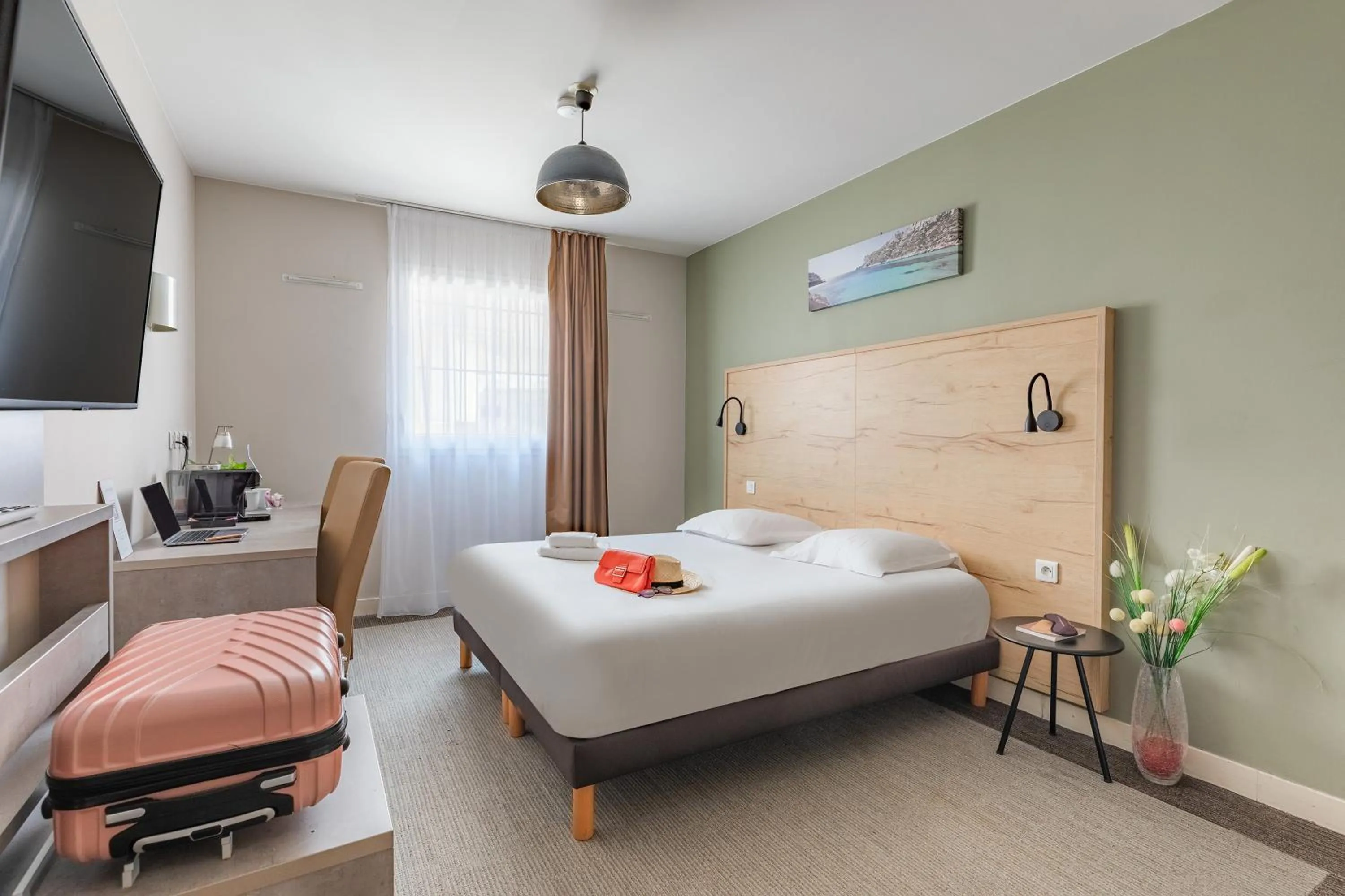 Bed in Appart'City Confort Marseille Centre Prado Vélodrome