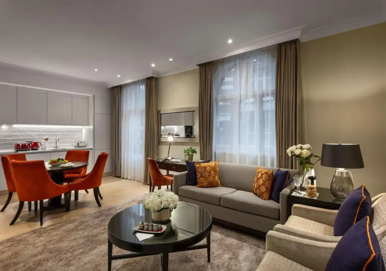 Living room in Taj 51 Buckingham Gate Suites and Residences Living room in Taj 51 Buckingham Gate Suites and Residences