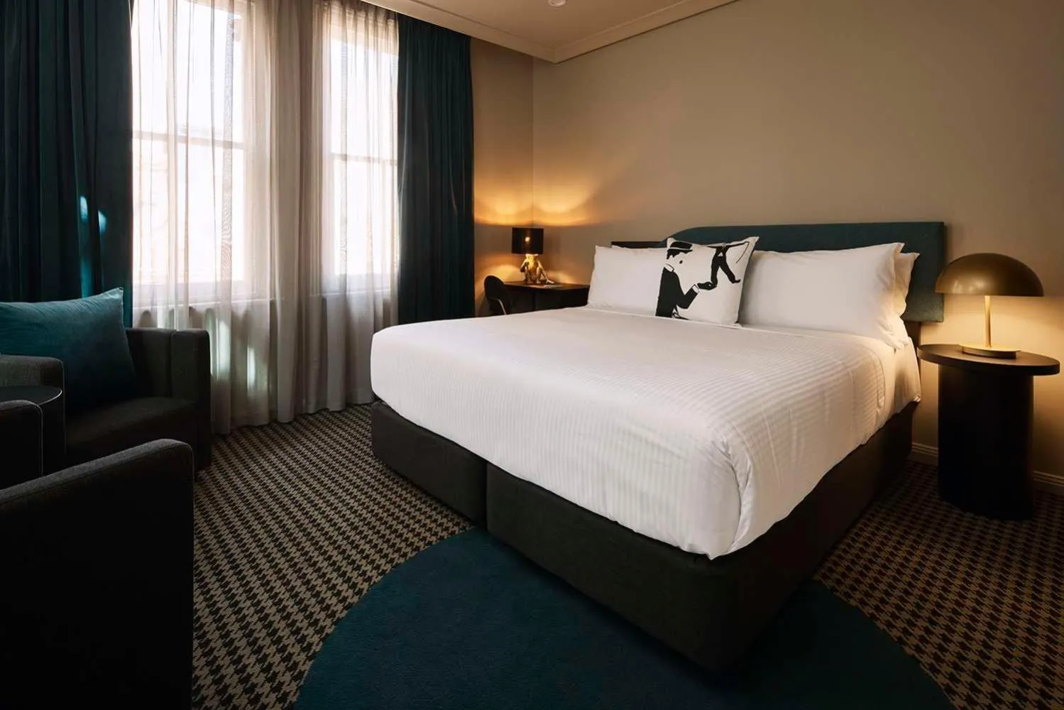 Bedroom, Bed in The Capitol Hotel Sydney