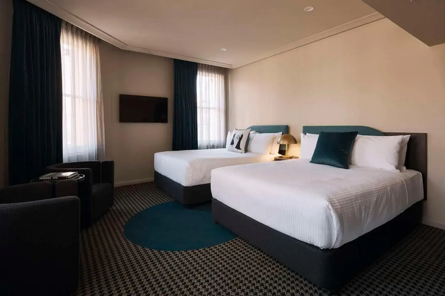Bedroom, Bed in The Capitol Hotel Sydney Bedroom, Bed in The Capitol Hotel Sydney