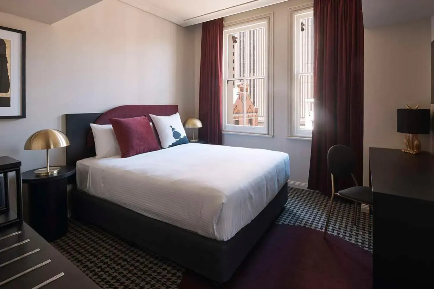 Bedroom, Bed in The Capitol Hotel Sydney Bedroom, Bed in The Capitol Hotel Sydney