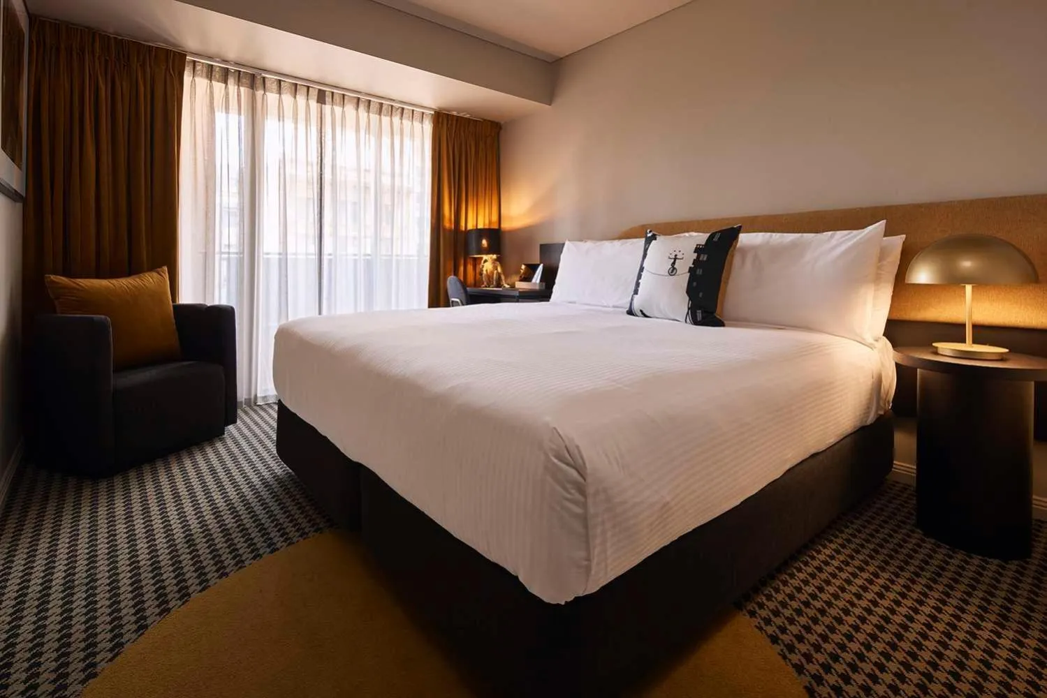 Bedroom, Bed in The Capitol Hotel Sydney