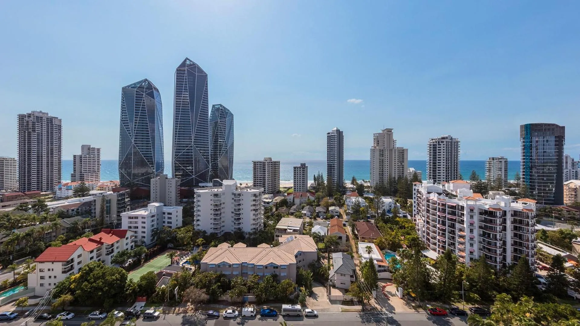 Sea view in Oaks Gold Coast Hotel