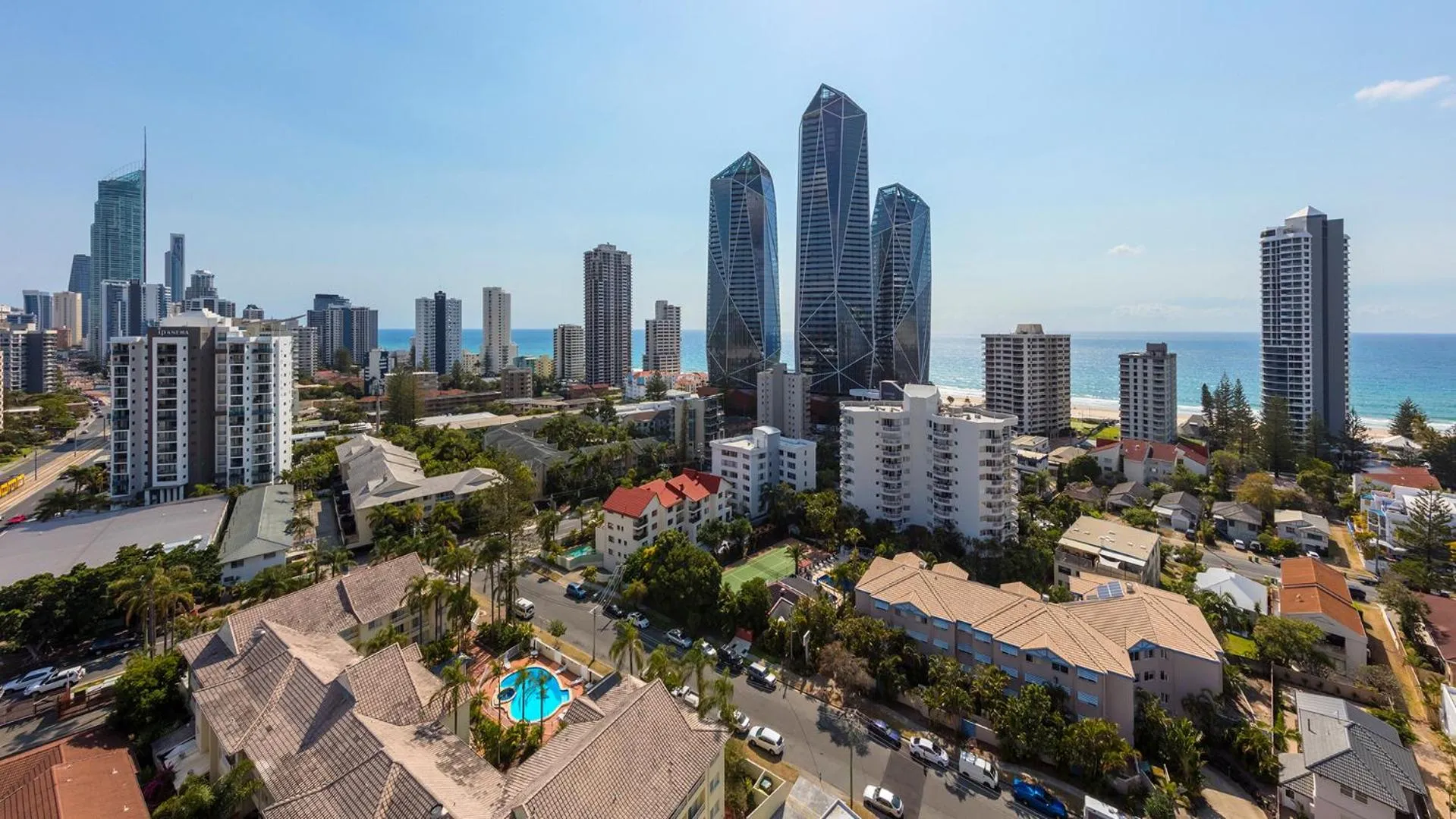 Sea view in Oaks Gold Coast Hotel