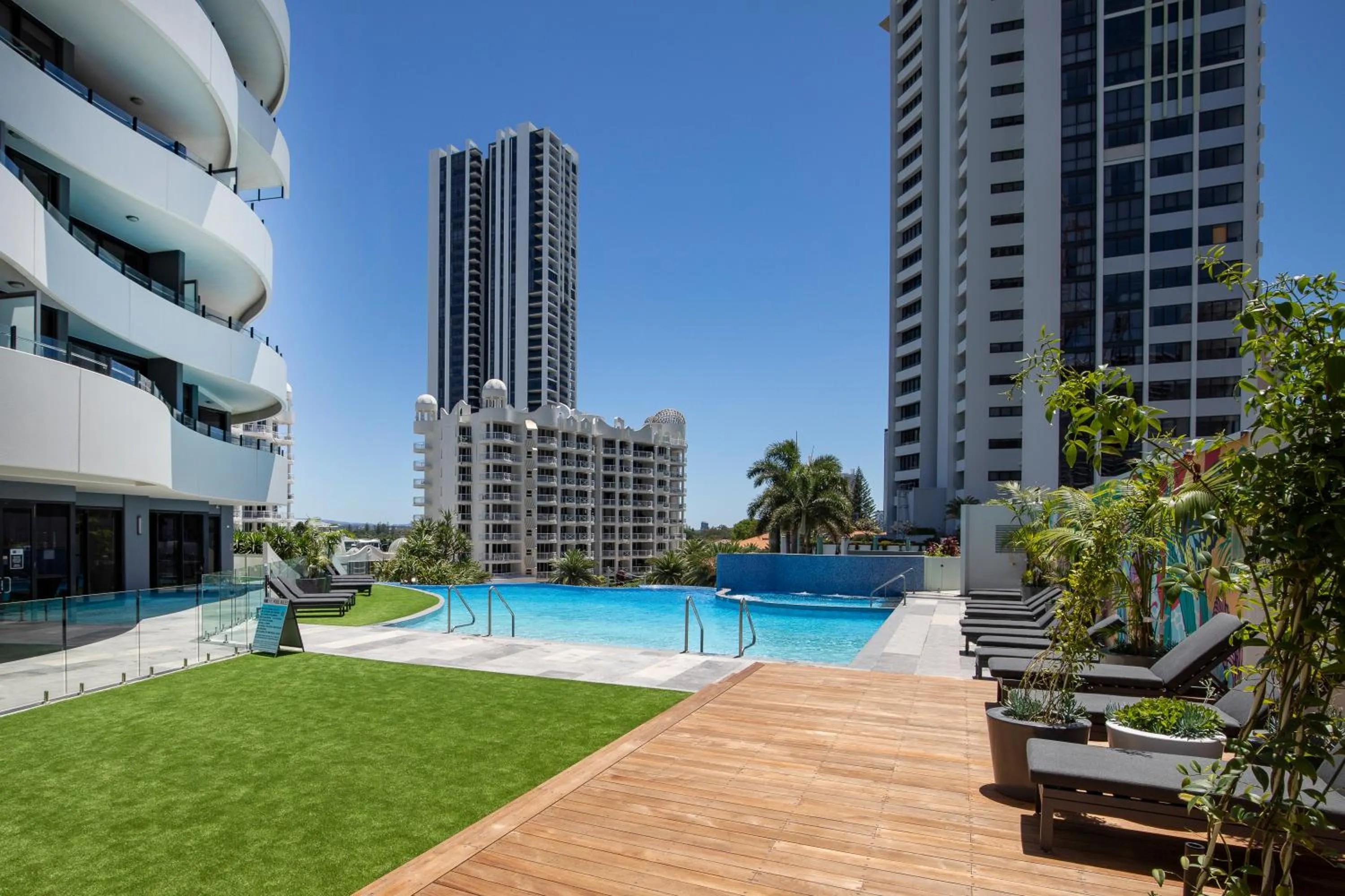 Swimming pool in The Wave Resort
