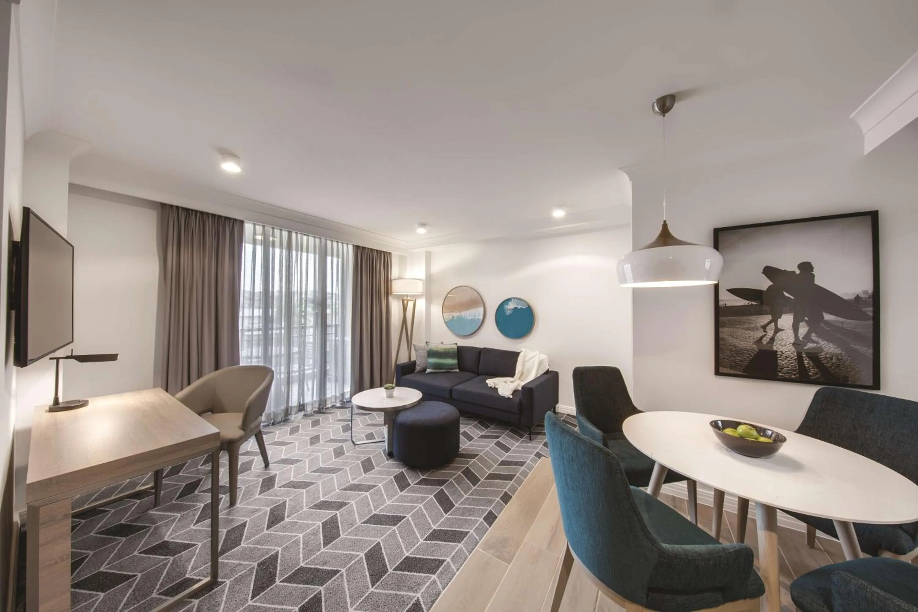 Living room in Adina Apartment Hotel Coogee Sydney