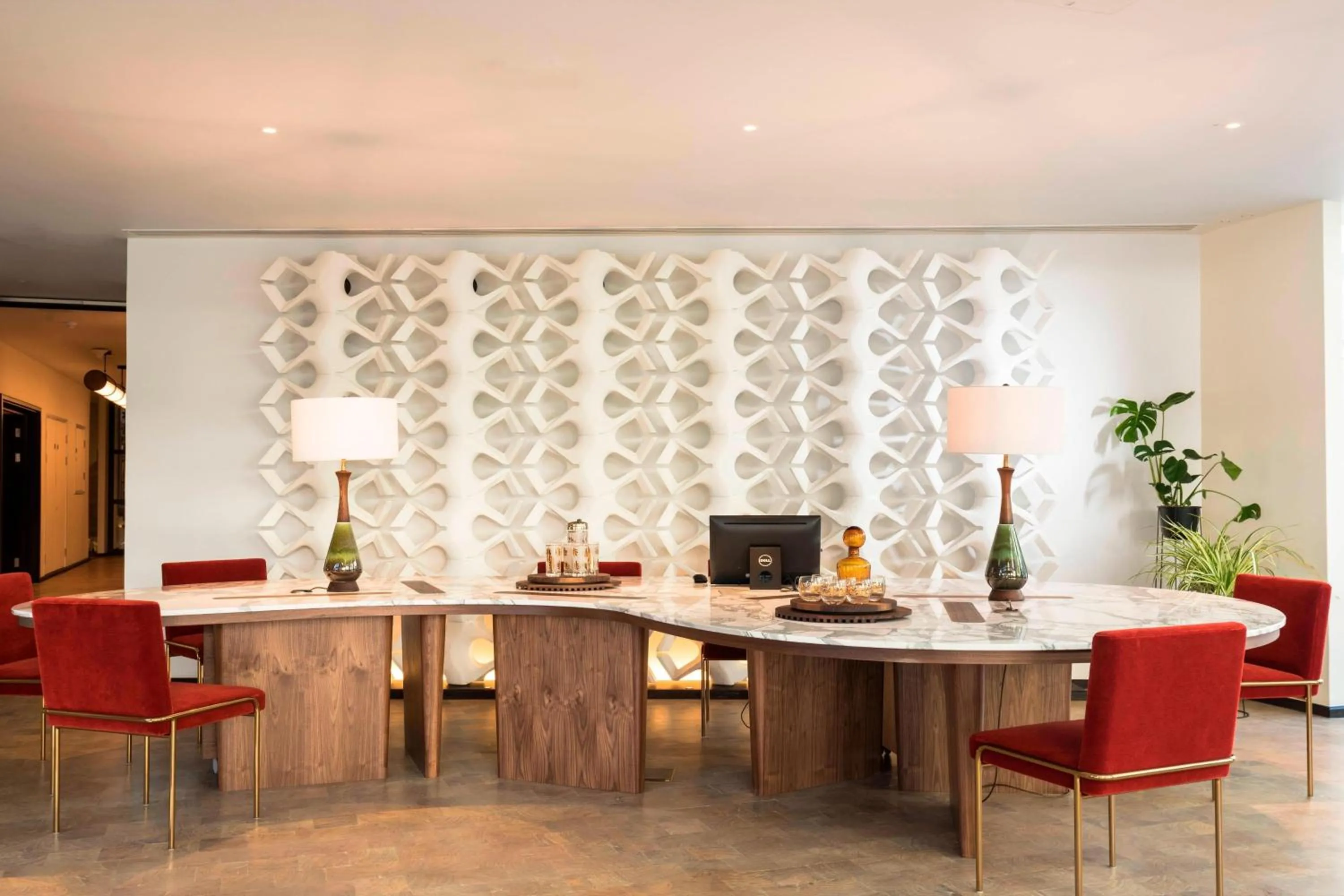Lobby or reception in Bankside Hotel, Autograph Collection