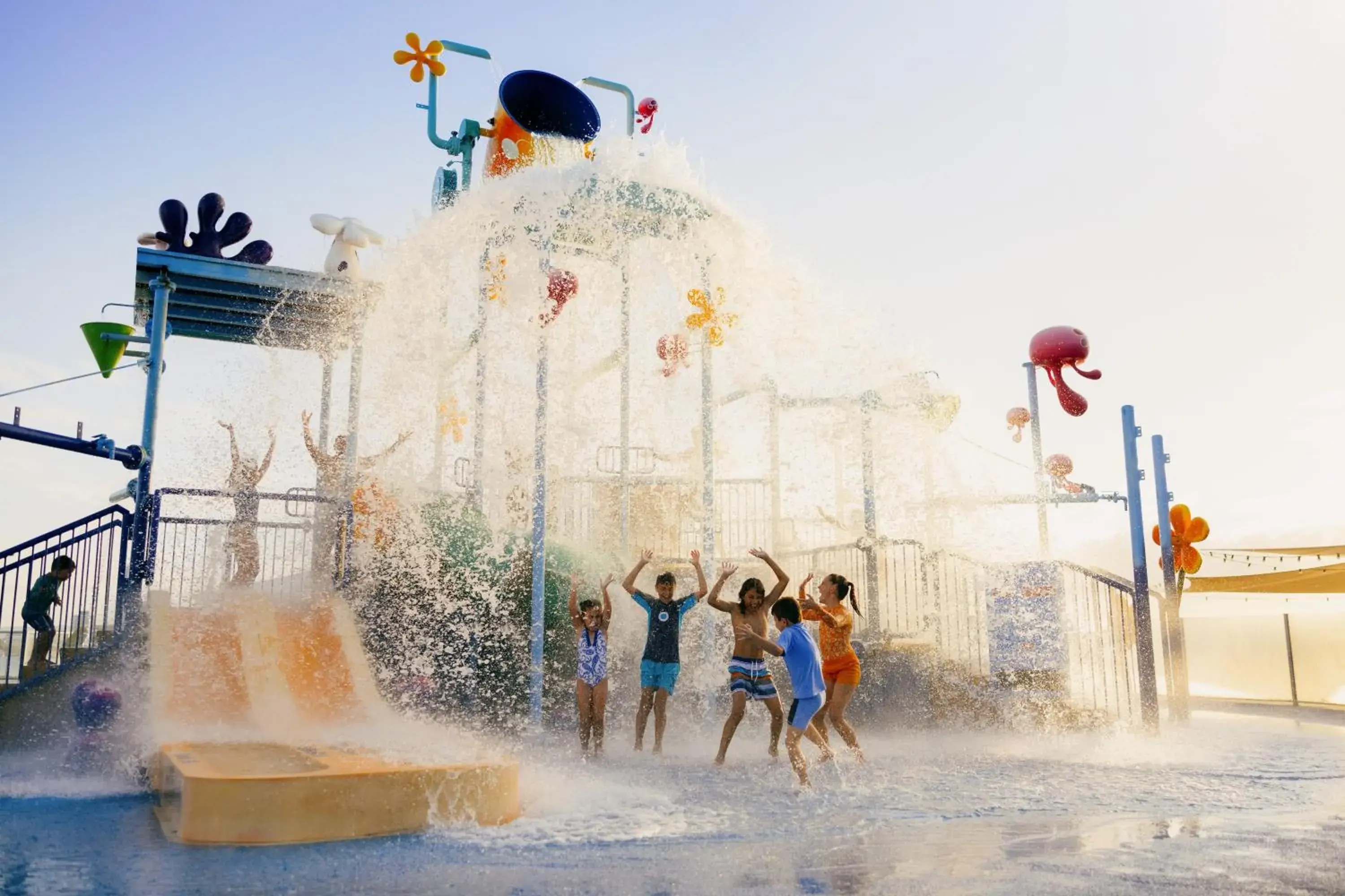 Aqua park in Sea World Resort Aqua park in Sea World Resort