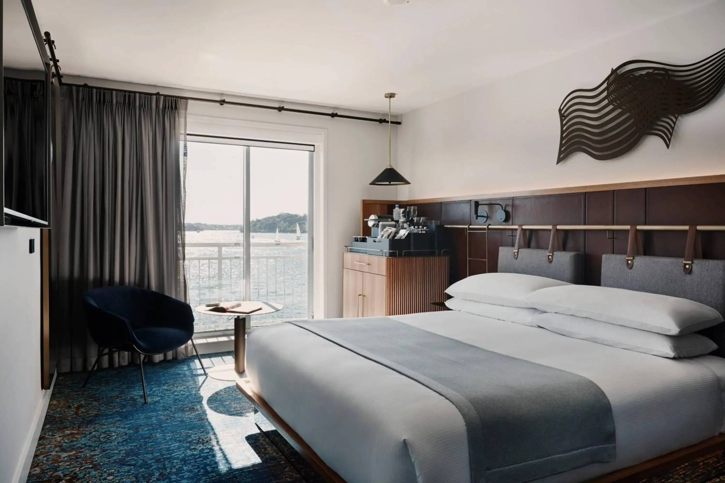 Photo of the whole room, Bed in Pier One Sydney Harbour, Autograph Collection Photo of the whole room, Bed in Pier One Sydney Harbour, Autograph Collection