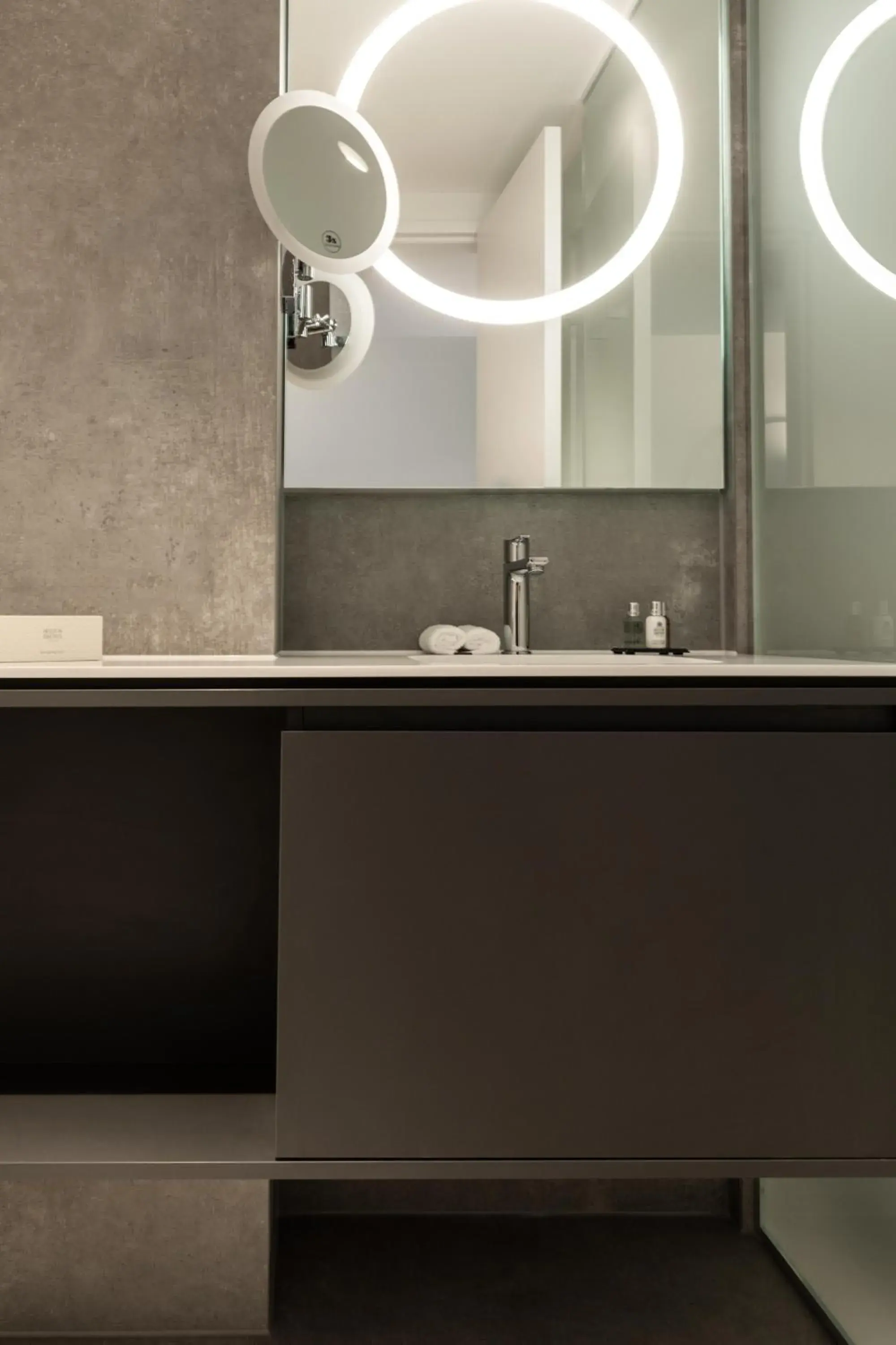Bathroom in KPM Hotel & Residences Berlin, a Member of Design Hotels Bathroom in KPM Hotel & Residences Berlin, a Member of Design Hotels