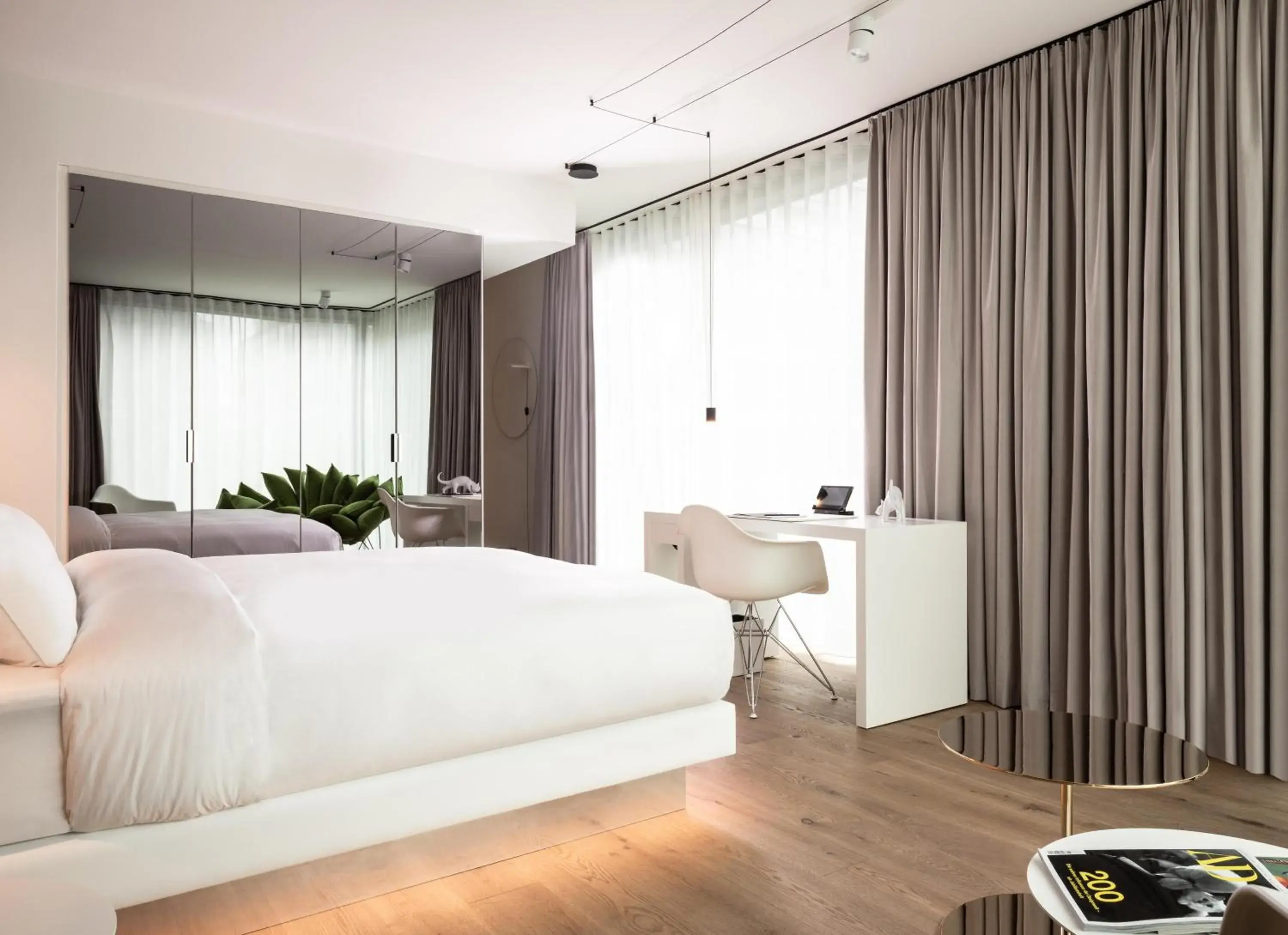 Photo of the whole room, Bed in KPM Hotel & Residences Berlin, a Member of Design Hotels Photo of the whole room, Bed in KPM Hotel & Residences Berlin, a Member of Design Hotels