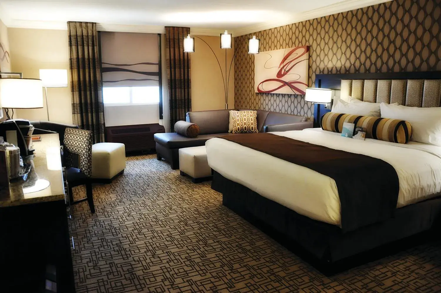 Day, Bed in Golden Nugget Hotel & Casino Las Vegas Day, Bed in Golden Nugget Hotel & Casino Las Vegas
