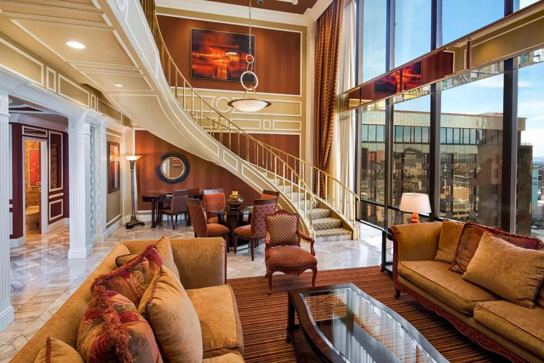 Living room in Golden Nugget Hotel & Casino Las Vegas Living room in Golden Nugget Hotel & Casino Las Vegas