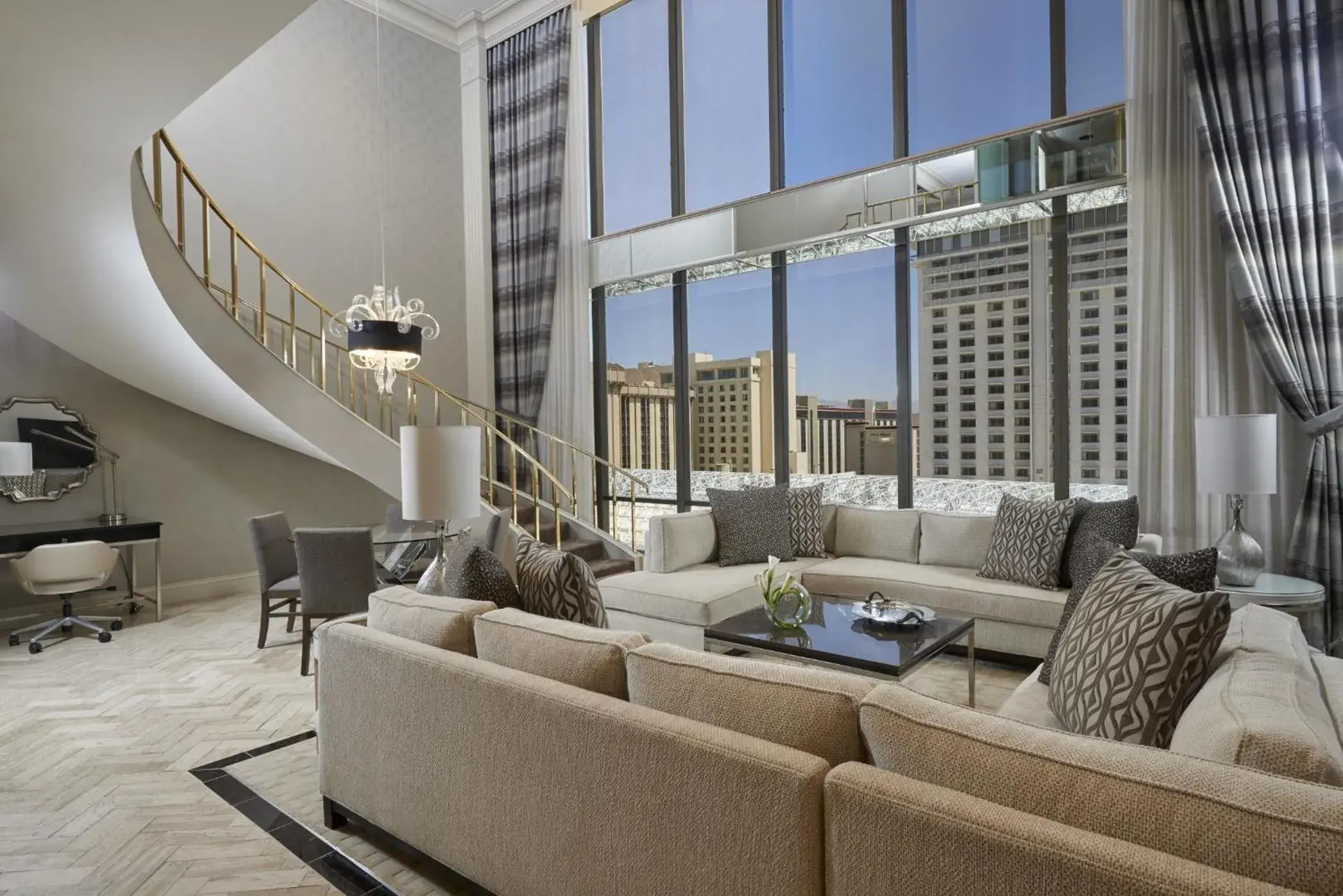Living room in Golden Nugget Hotel & Casino Las Vegas Living room in Golden Nugget Hotel & Casino Las Vegas