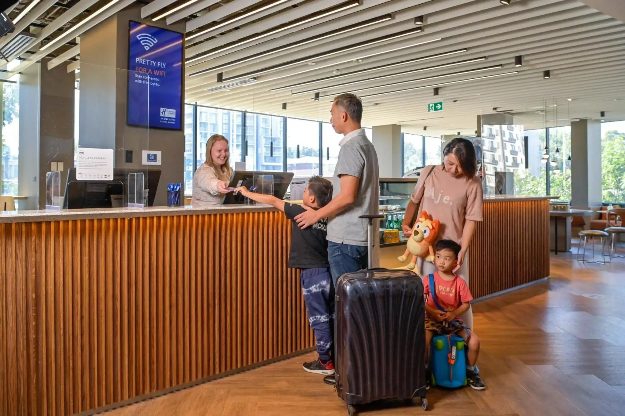 Property building in Holiday Inn Express Sydney Airport by IHG Property building in Holiday Inn Express Sydney Airport by IHG