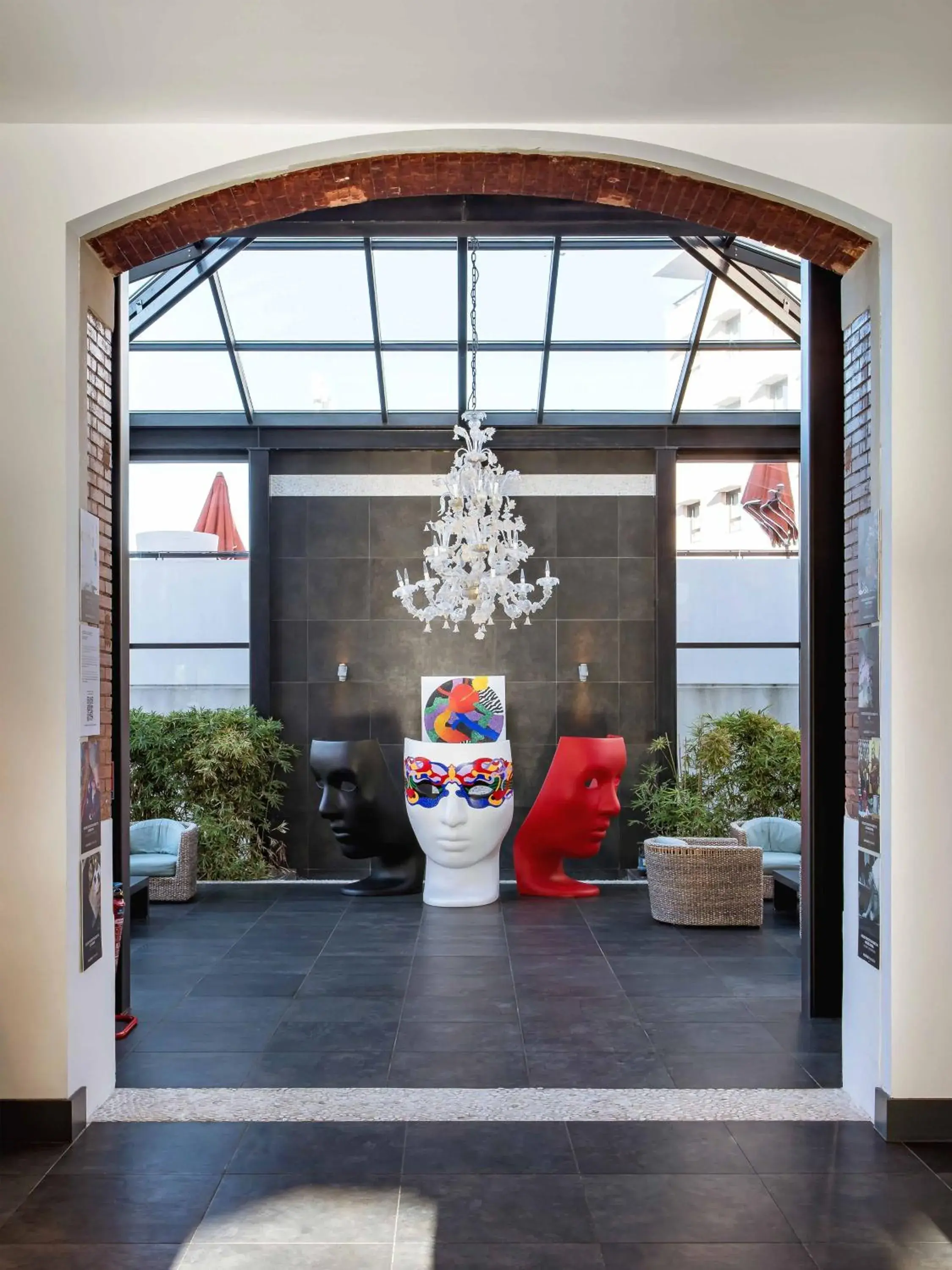 Lobby or reception in New Hotel of Marseille - Vieux Port Lobby or reception in New Hotel of Marseille - Vieux Port
