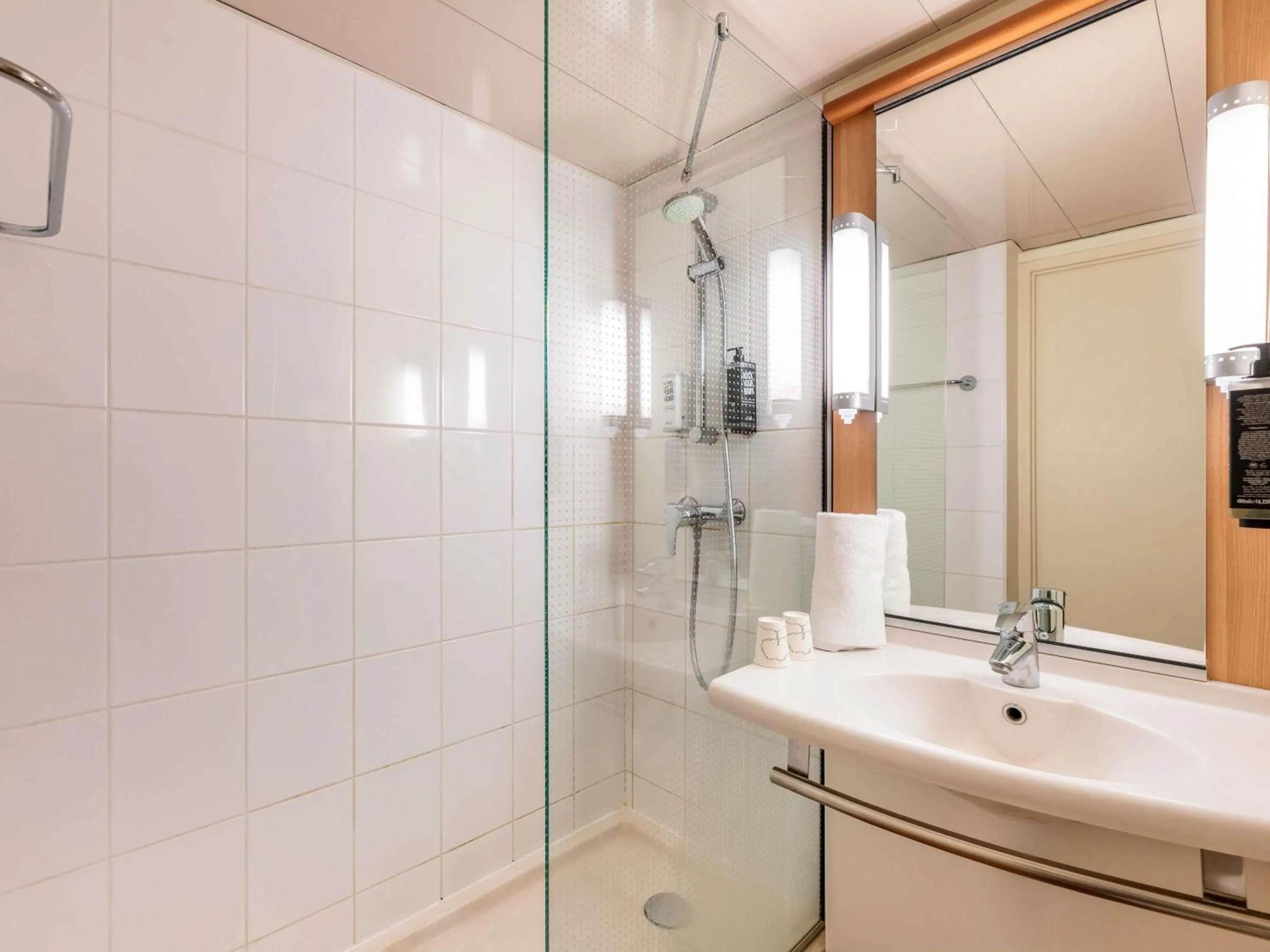 Bedroom in ibis Lyon Gare Part Dieu
