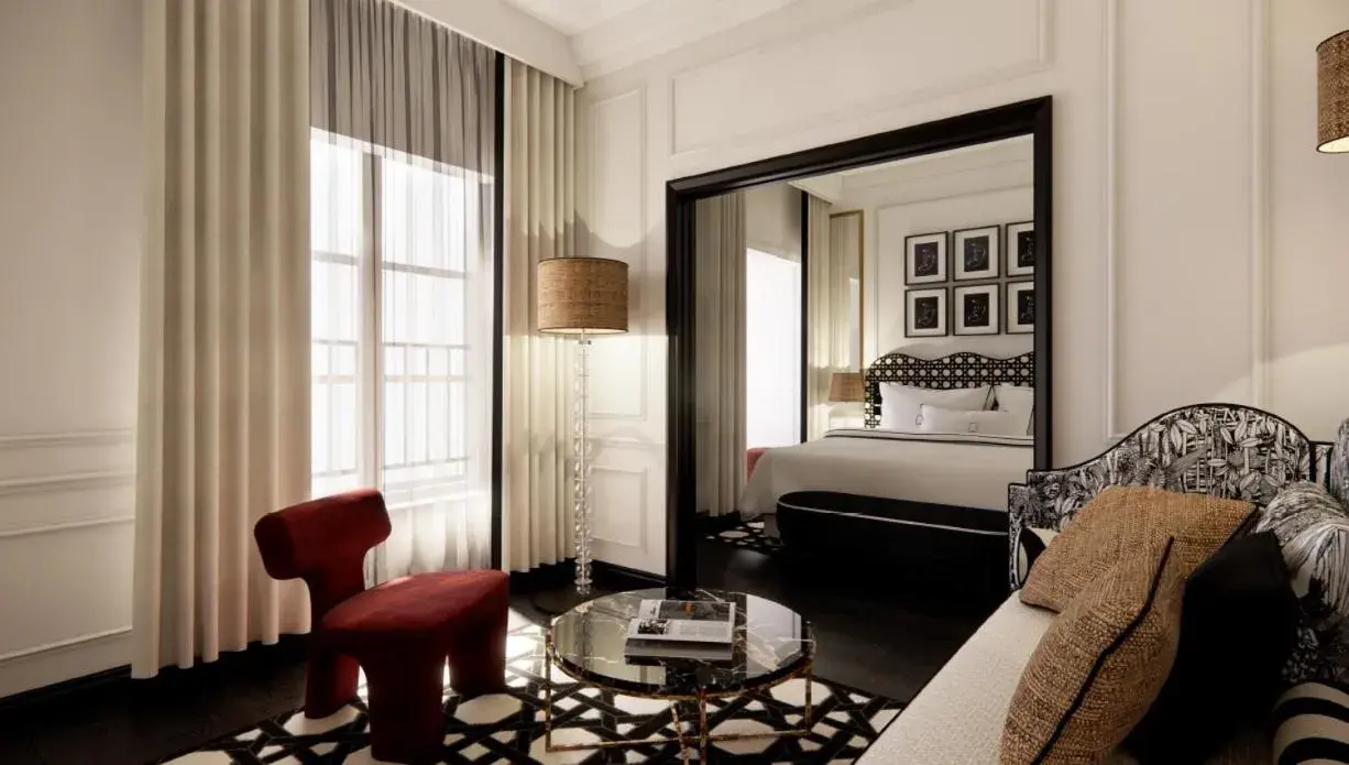 Photo of the whole room, Bed in Le Burgundy Paris Photo of the whole room, Bed in Le Burgundy Paris