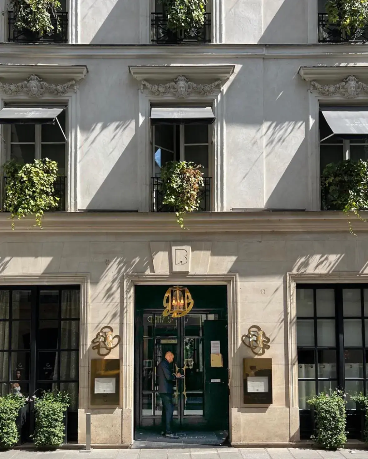 Property building in Le Burgundy Paris Property building in Le Burgundy Paris